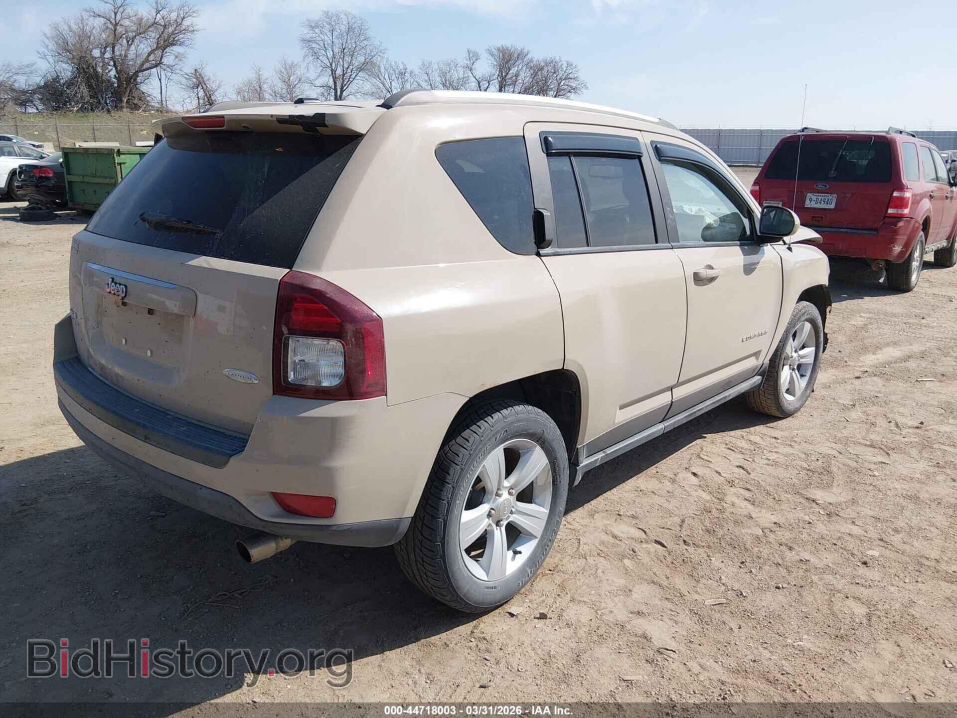 2017 JEEP COMPASS - VIN: 1C4NJDEB1HD171655 - Фото 4