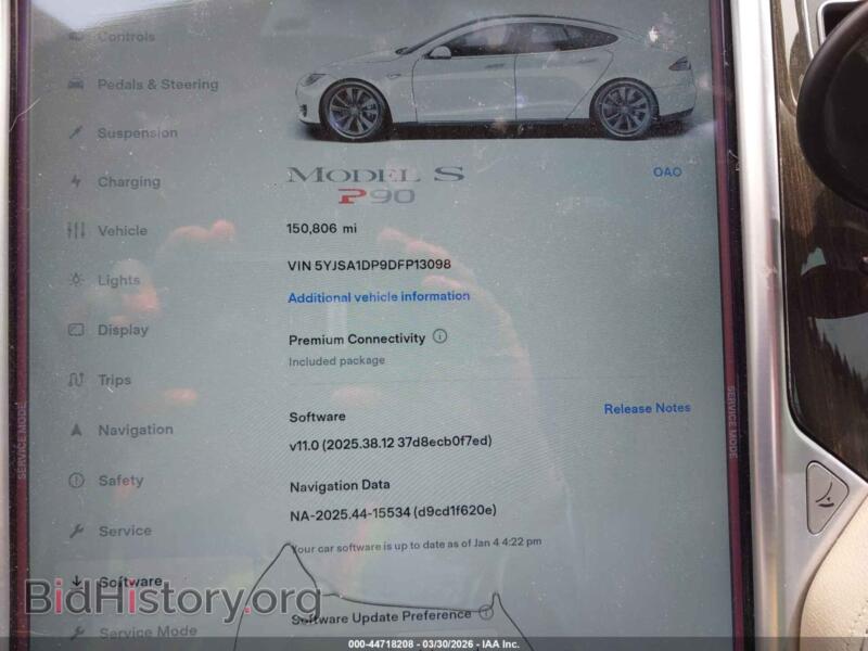 2013 Tesla MODEL S (VIN 5YJSA1DP9DFP13098) — фото 7 из 18