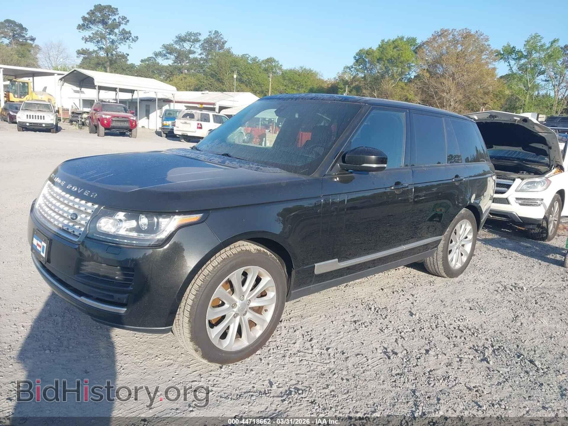2015 LAND ROVER RANGE ROVER - VIN: SALGS2VF5FA205665 - Фото 2