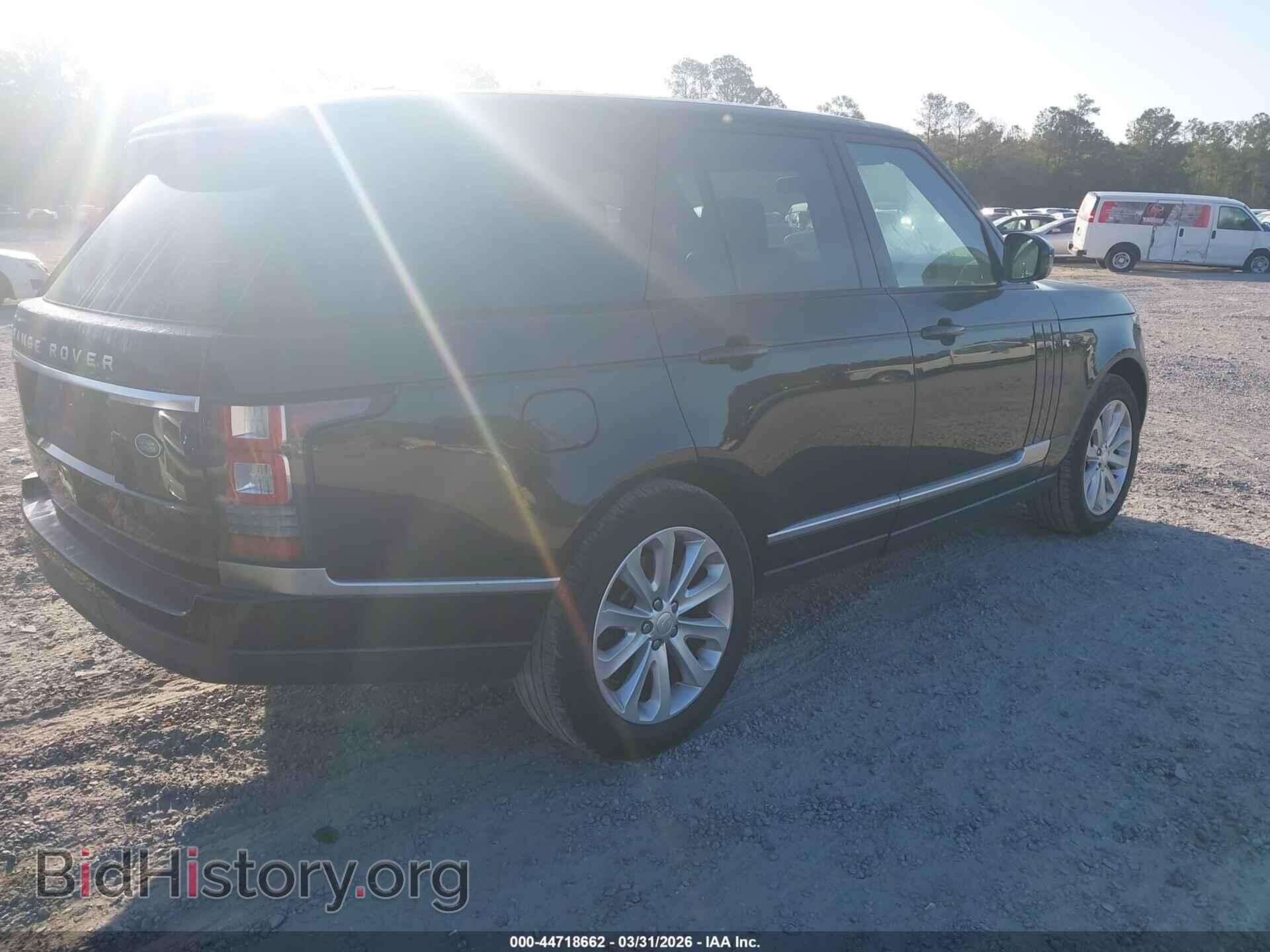 2015 LAND ROVER RANGE ROVER - VIN: SALGS2VF5FA205665 - Фото 4