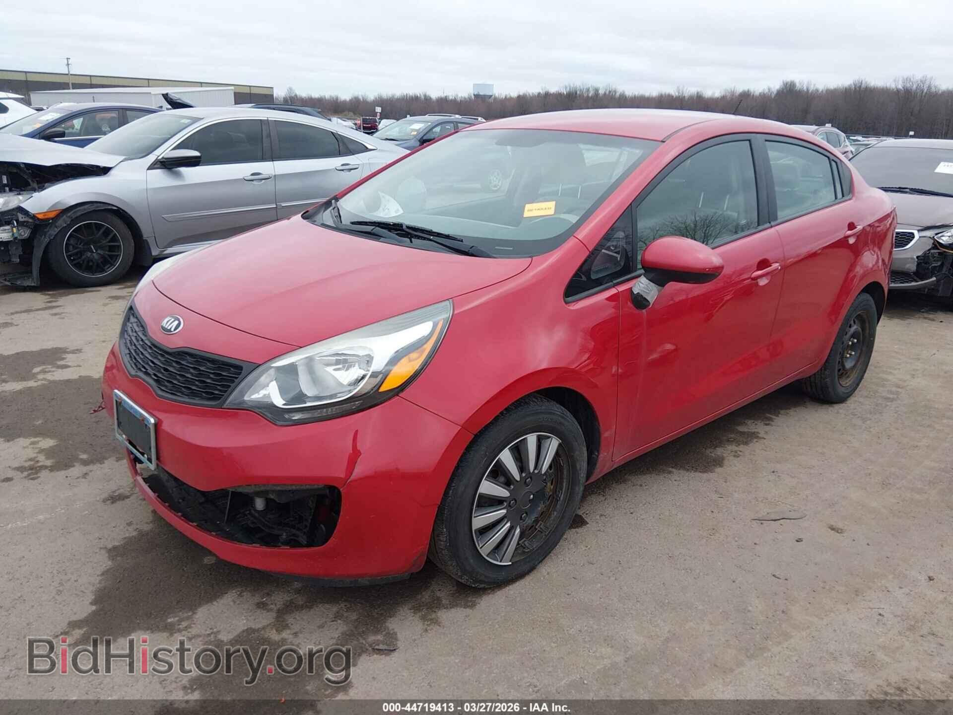 2013 KIA RIO - VIN: KNADM4A33D6203602 - Фото 2