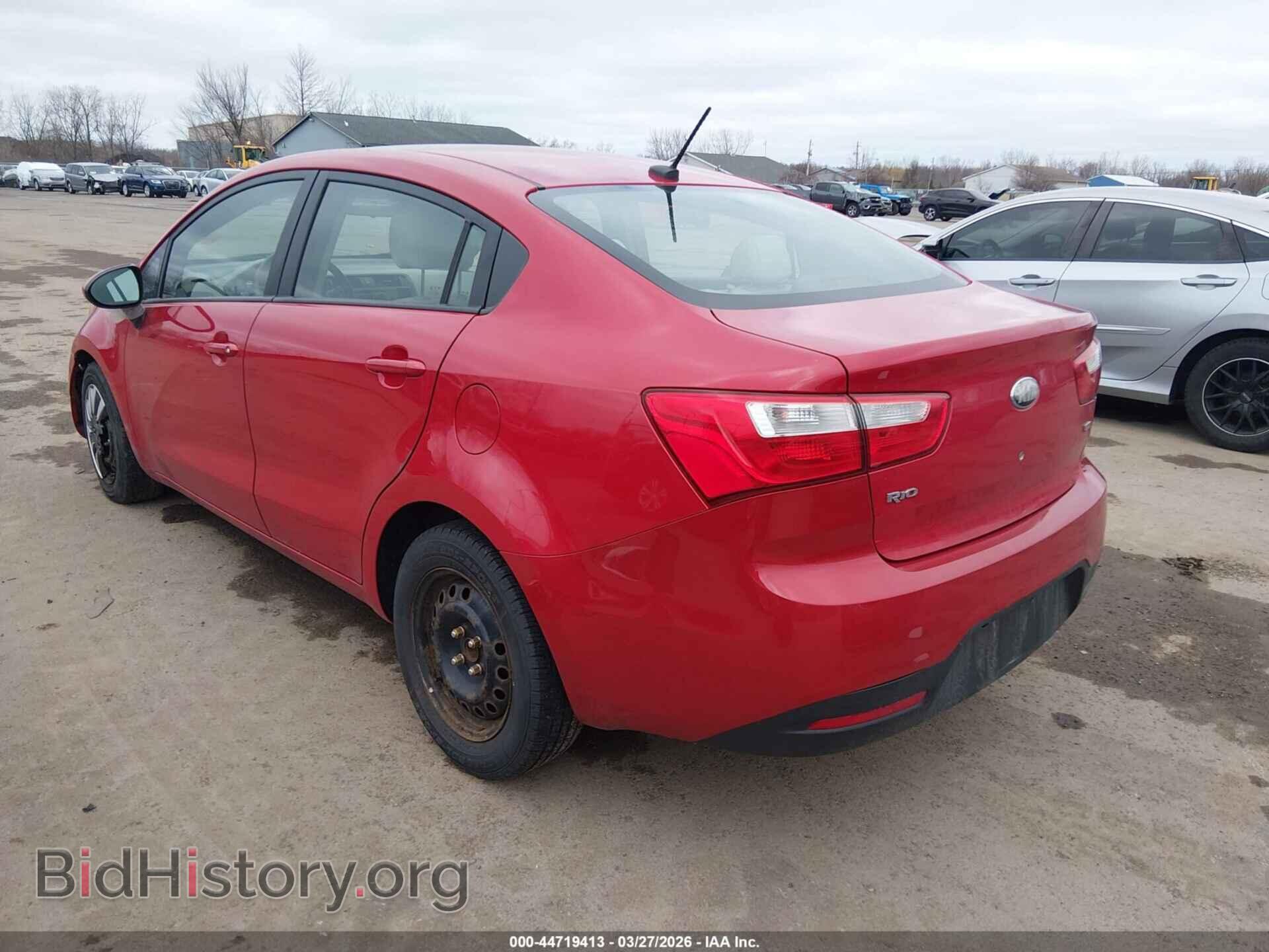 2013 KIA RIO - VIN: KNADM4A33D6203602 - Фото 3