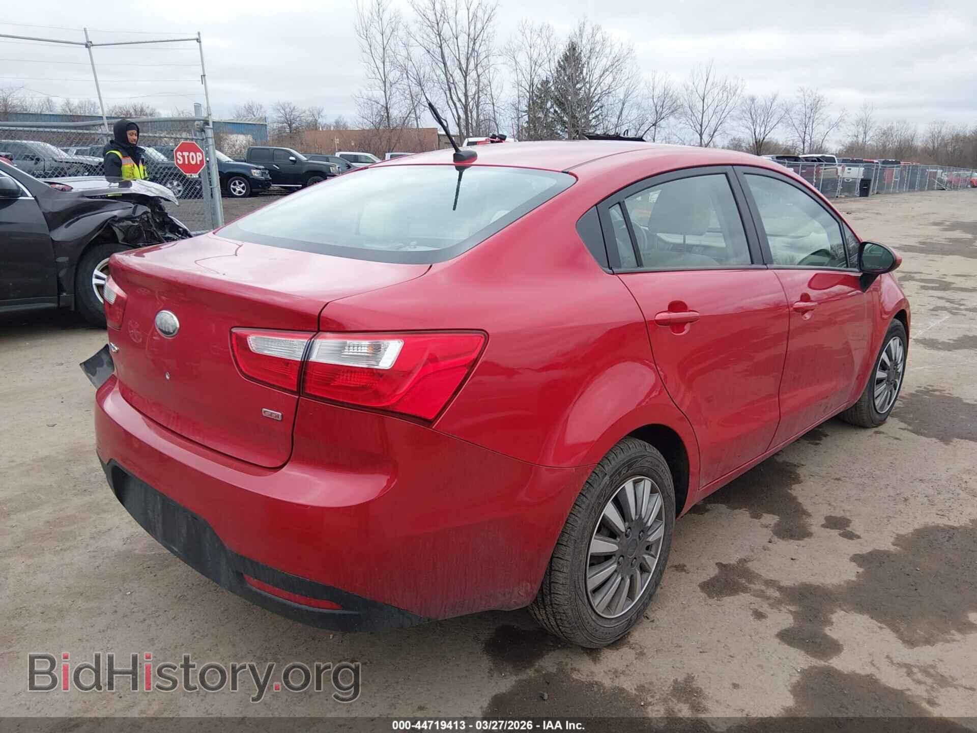 2013 KIA RIO - VIN: KNADM4A33D6203602 - Фото 4