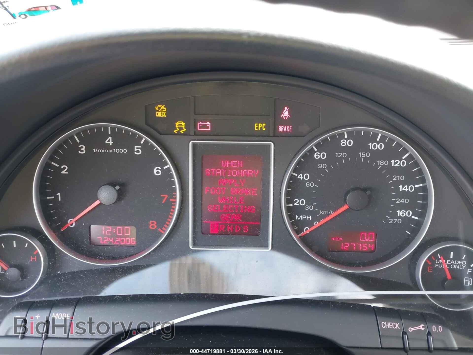 2007 AUDI A4 - VIN: WAUDF78E67A282929 - Фото 7