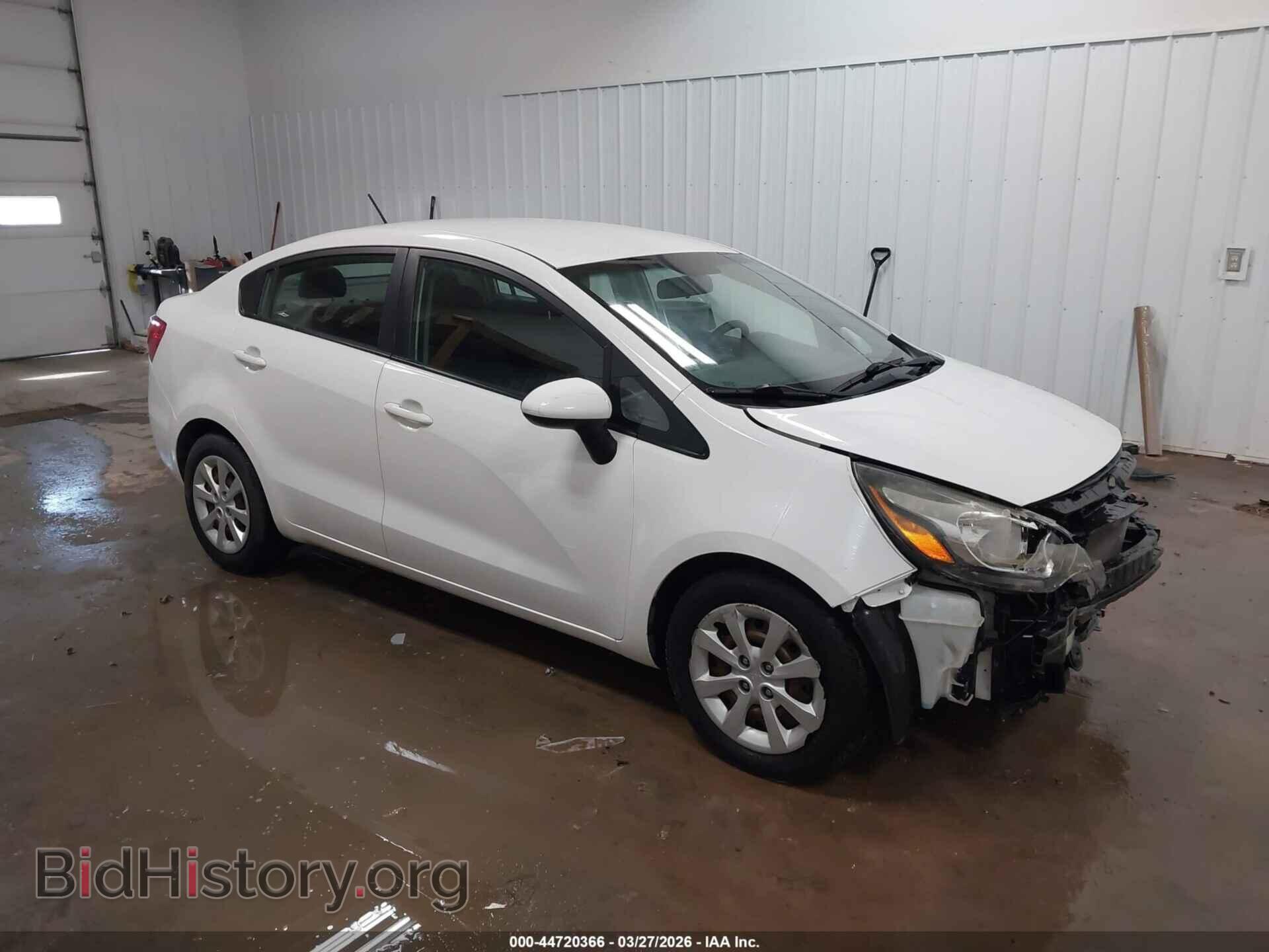 Photo KNADM4A34D6285310 - KIA RIO 2013