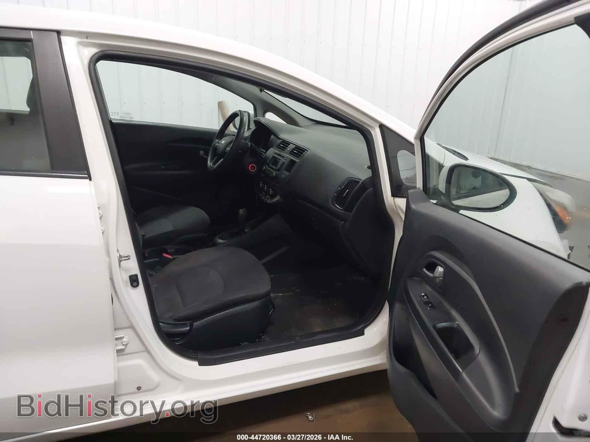 2013 KIA RIO - VIN: KNADM4A34D6285310 - Фото 5