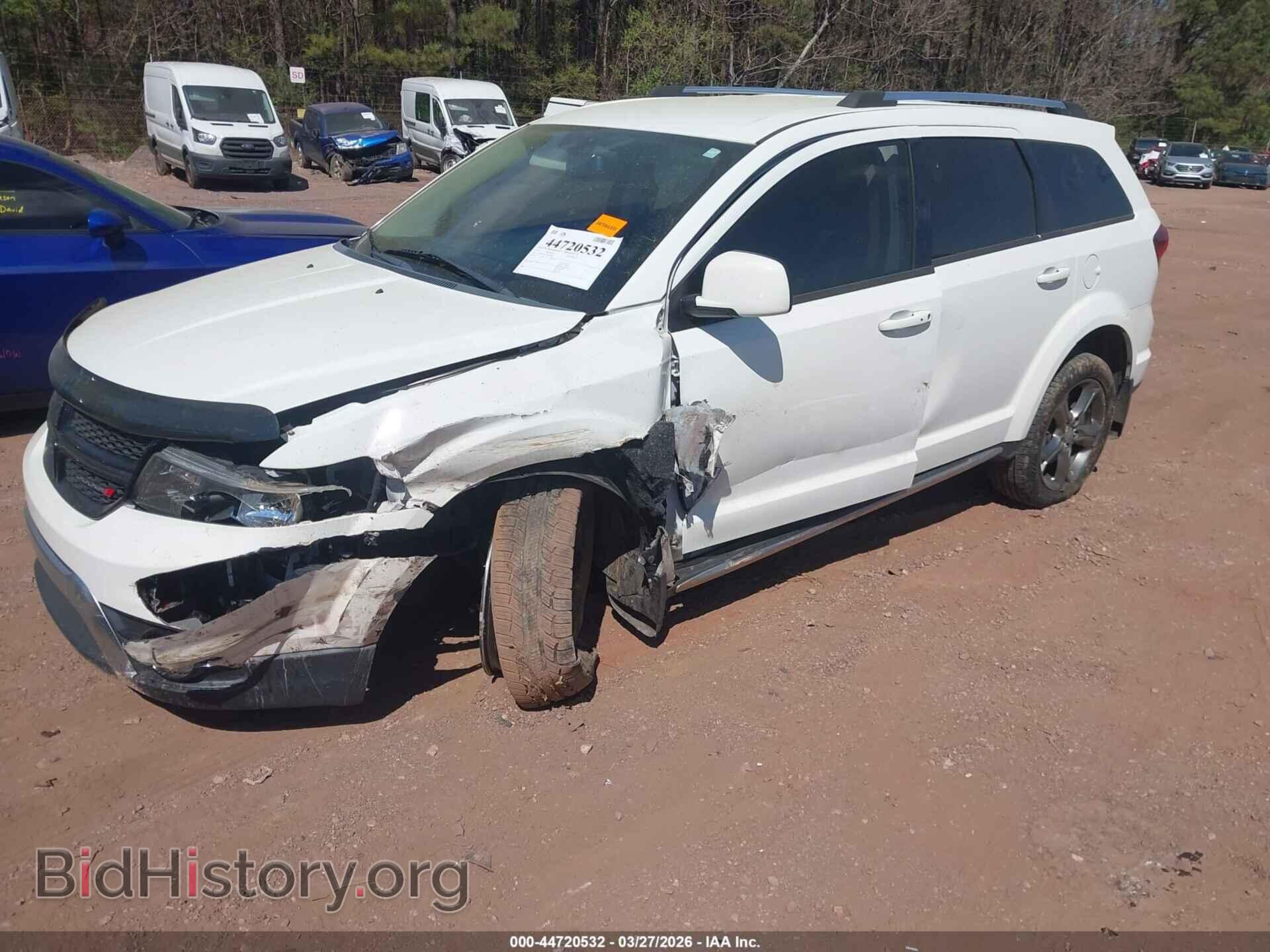 2016 DODGE JOURNEY - VIN: 3C4PDCGG2GT186368 - Фото 2