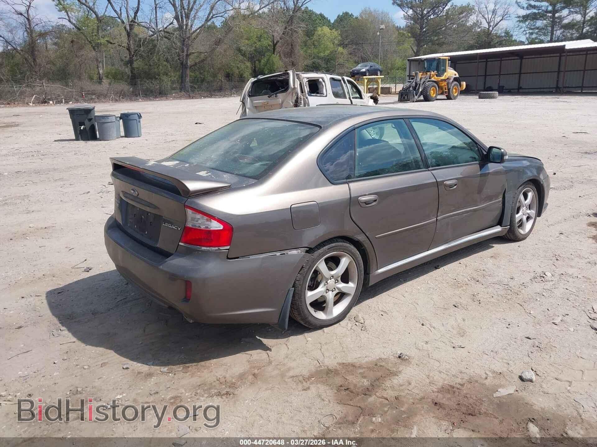 2008 SUBARU LEGACY - VIN: 4S3BL856484209368 - Фото 4