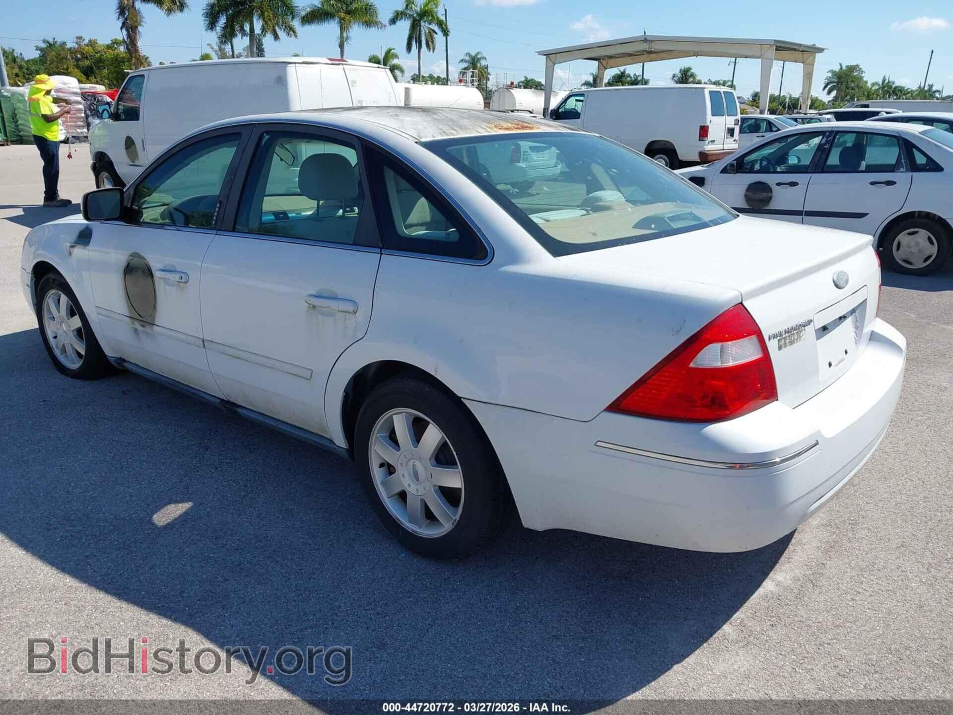 2005 FORD FIVE HUNDRED - VIN: 1FAFP23155G148574 - Фото 3