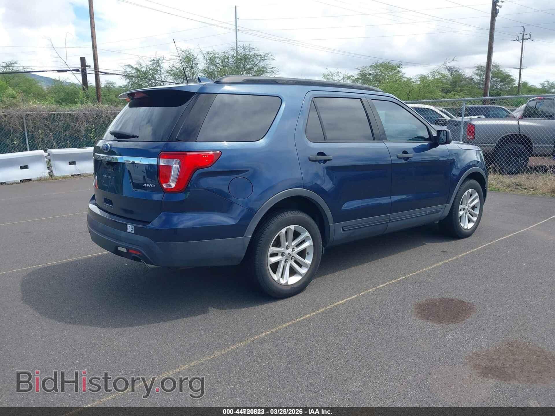 2017 FORD EXPLORER - VIN: 1FM5K8B80HGB34443 - Фото 4