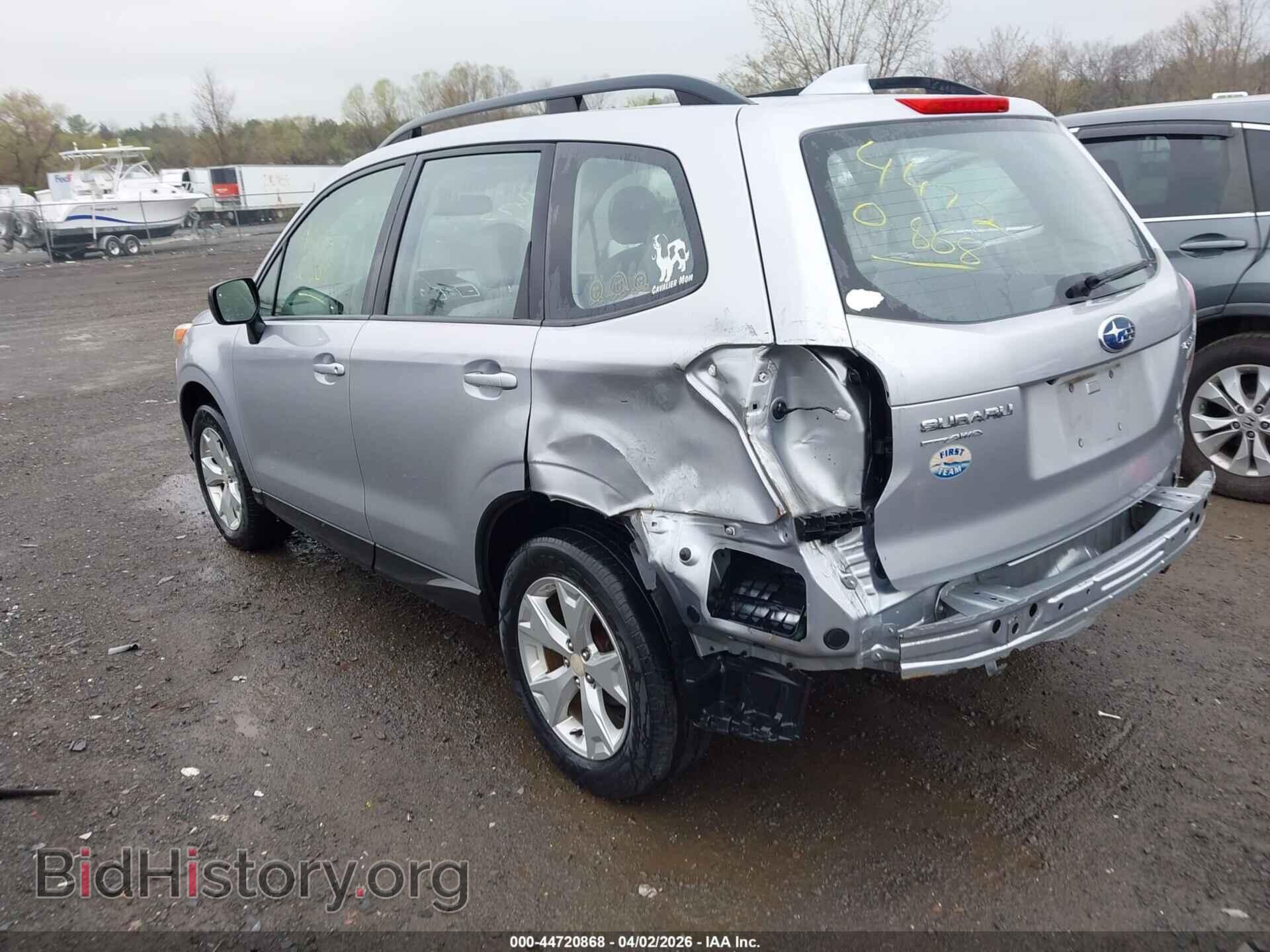 2016 SUBARU FORESTER - VIN: JF2SJABC2GH504100 - Фото 3