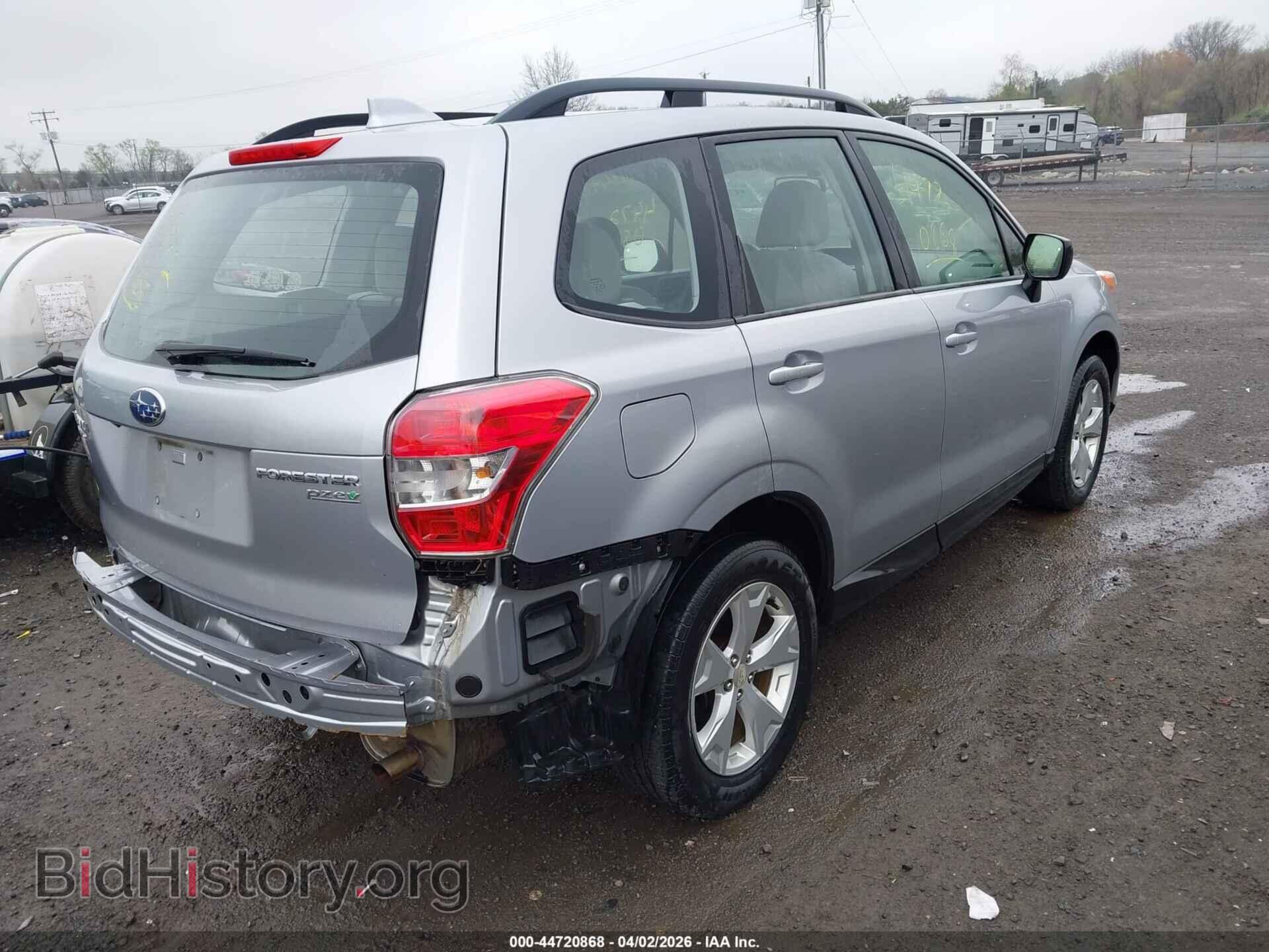 2016 SUBARU FORESTER - VIN: JF2SJABC2GH504100 - Фото 4