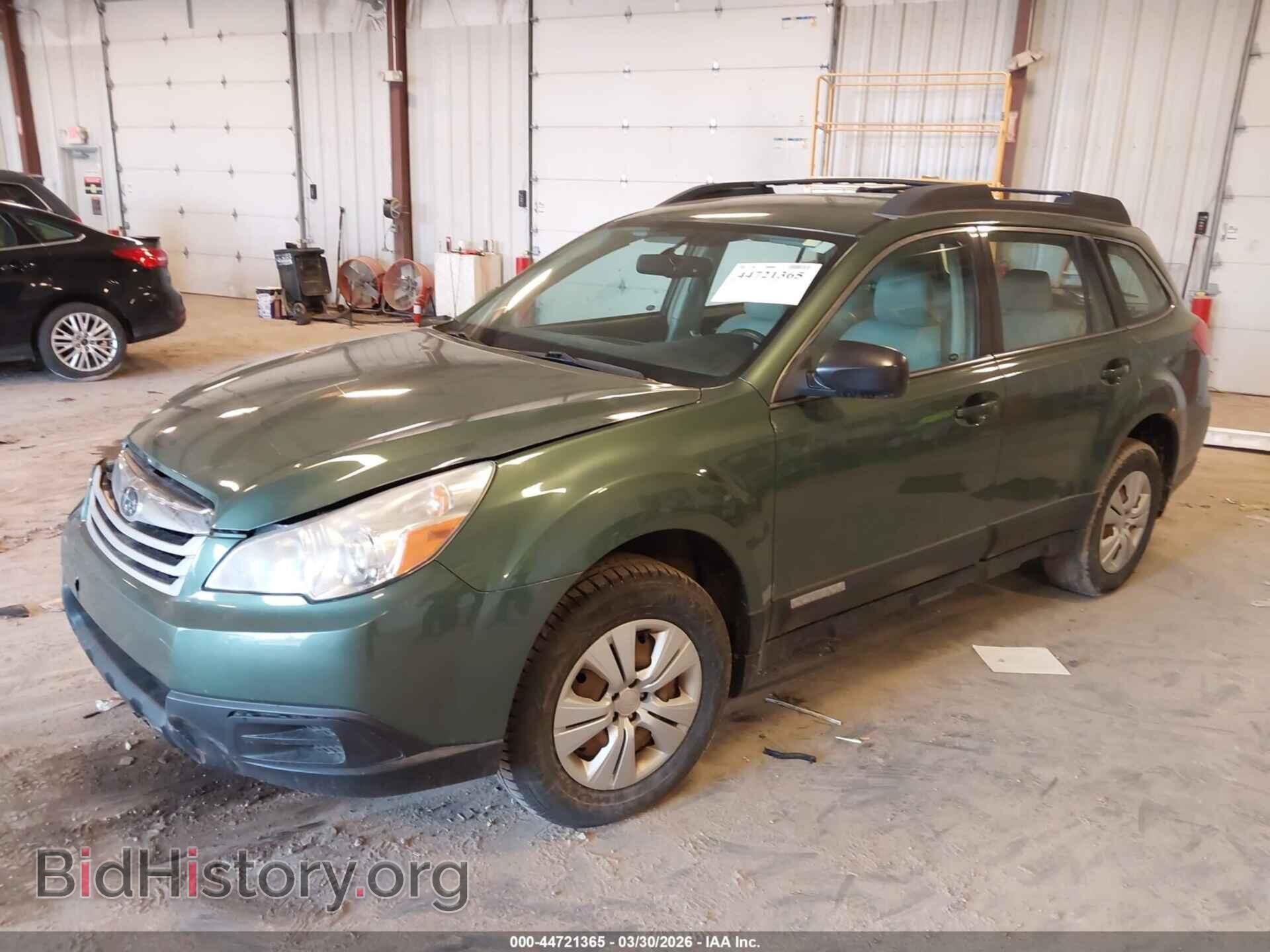 2011 SUBARU OUTBACK - VIN: 4S4BRCAC6B3423543 - Фото 2