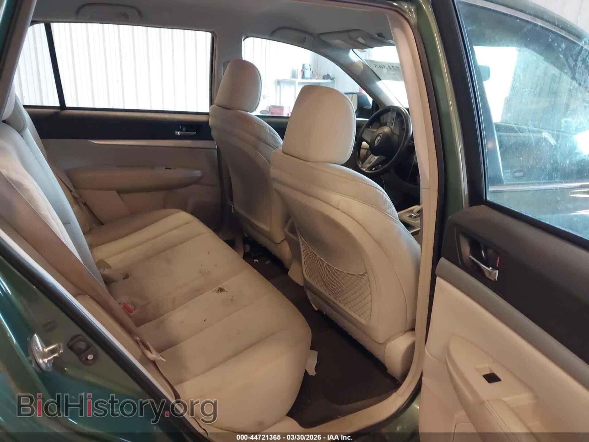 2011 SUBARU OUTBACK - VIN: 4S4BRCAC6B3423543 - Фото 8