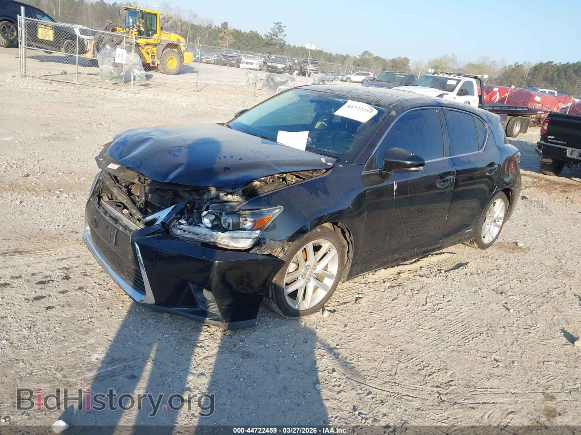 2016 LEXUS CT 200H - VIN: JTHKD5BH0G2259985 - Фото 2