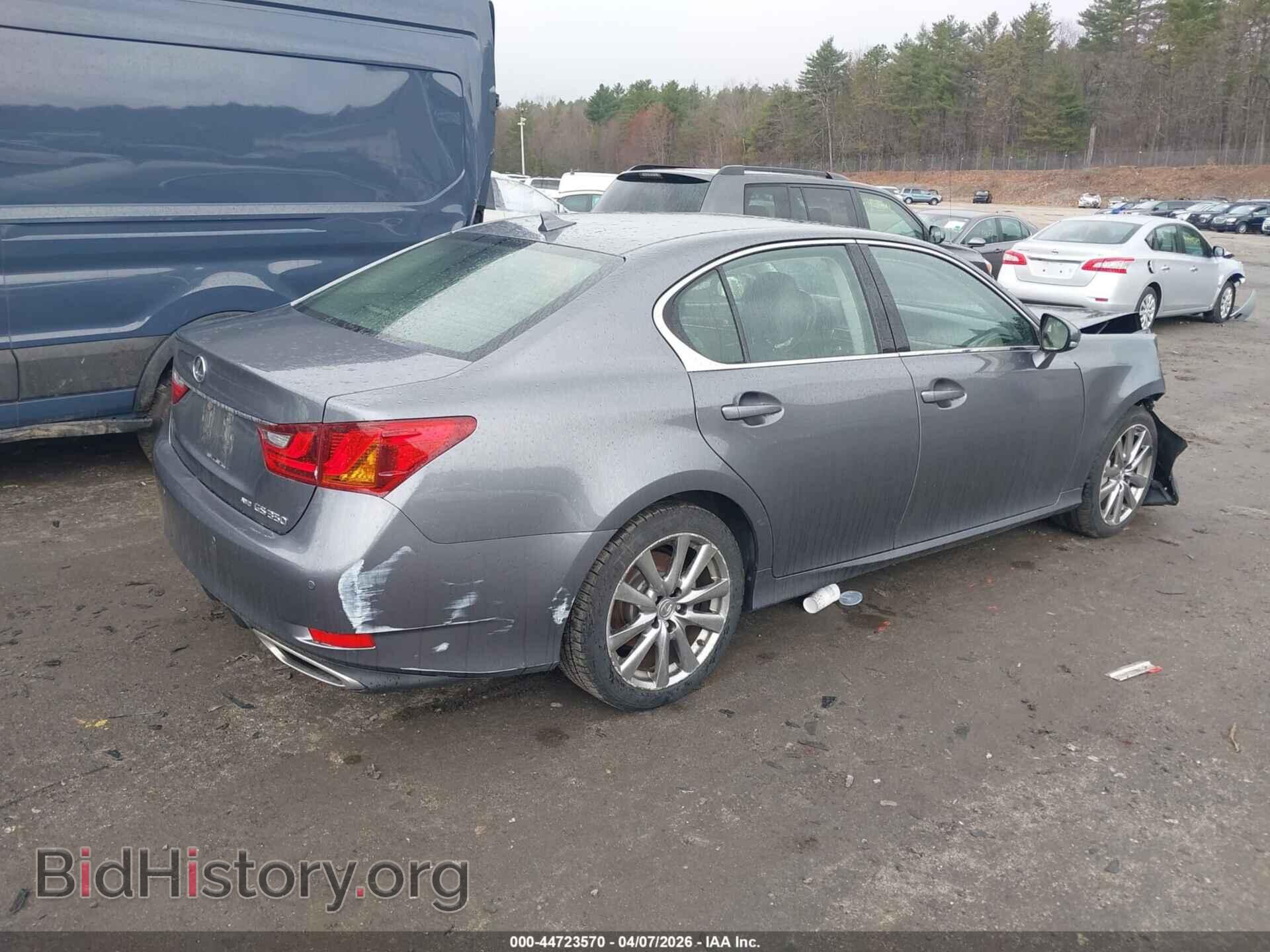 2013 LEXUS GS 350 - VIN: JTHCE1BL5D5001101 - Фото 4