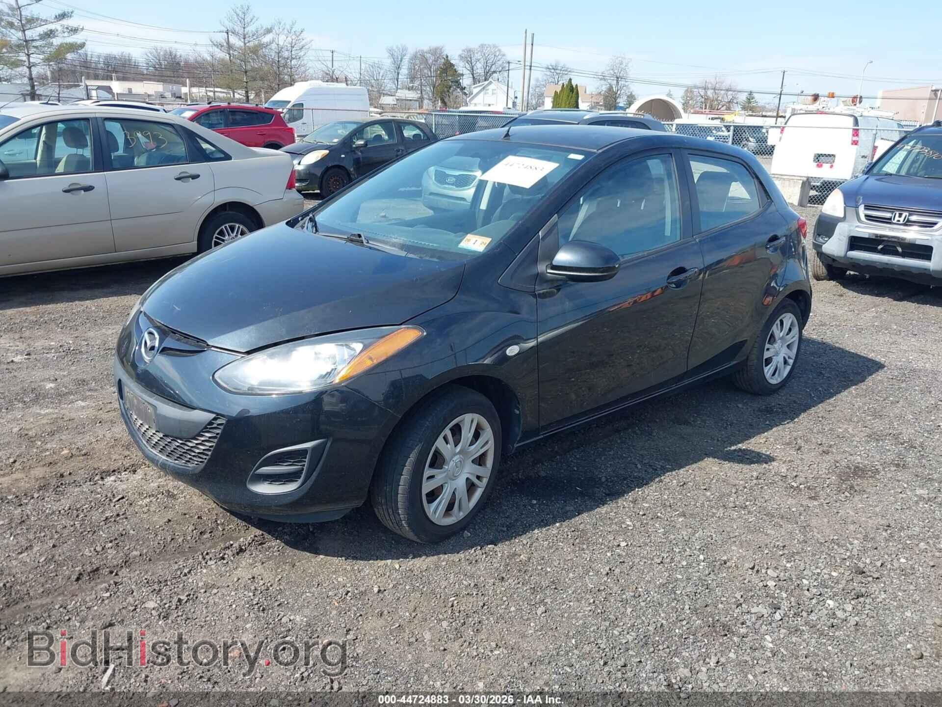 2014 MAZDA MAZDA2 - VIN: JM1DE1KZ4E0185598 - Фото 2