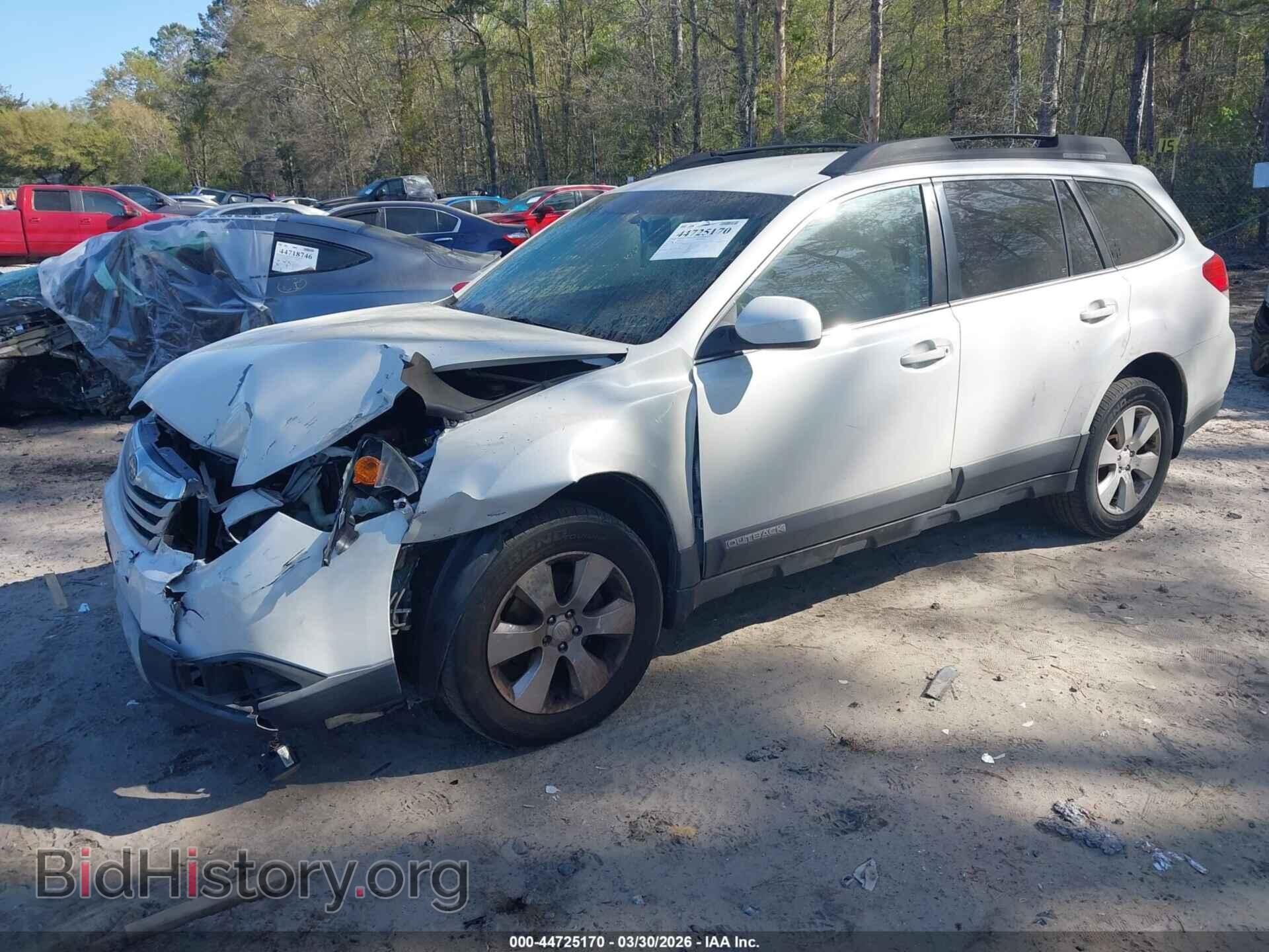 2011 SUBARU OUTBACK - VIN: 4S4BRCJC0B3375683 - Фото 2
