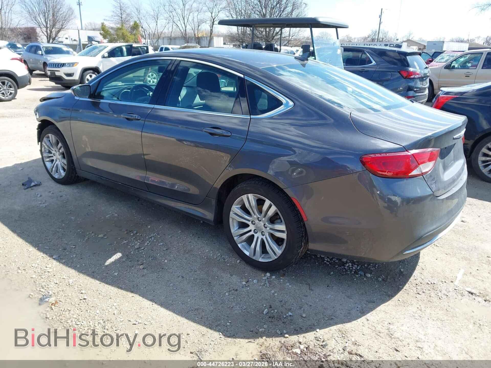 2015 CHRYSLER 200 - VIN: 1C3CCCABXFN756084 - Фото 3