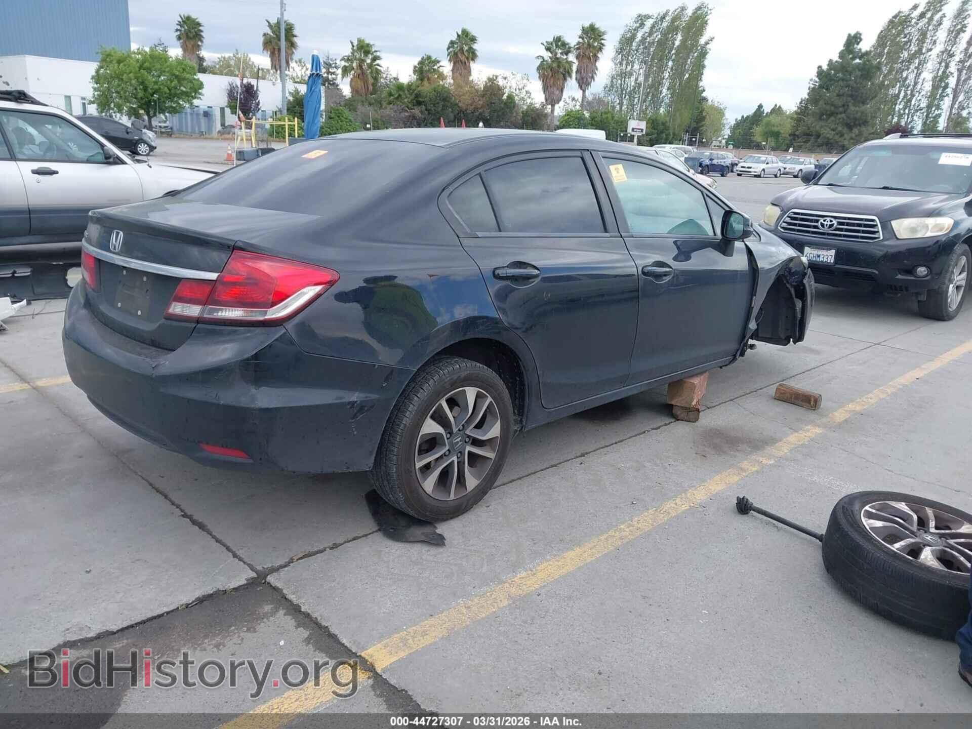 2013 HONDA CIVIC - VIN: 19XFB2F83DE262380 - Фото 4