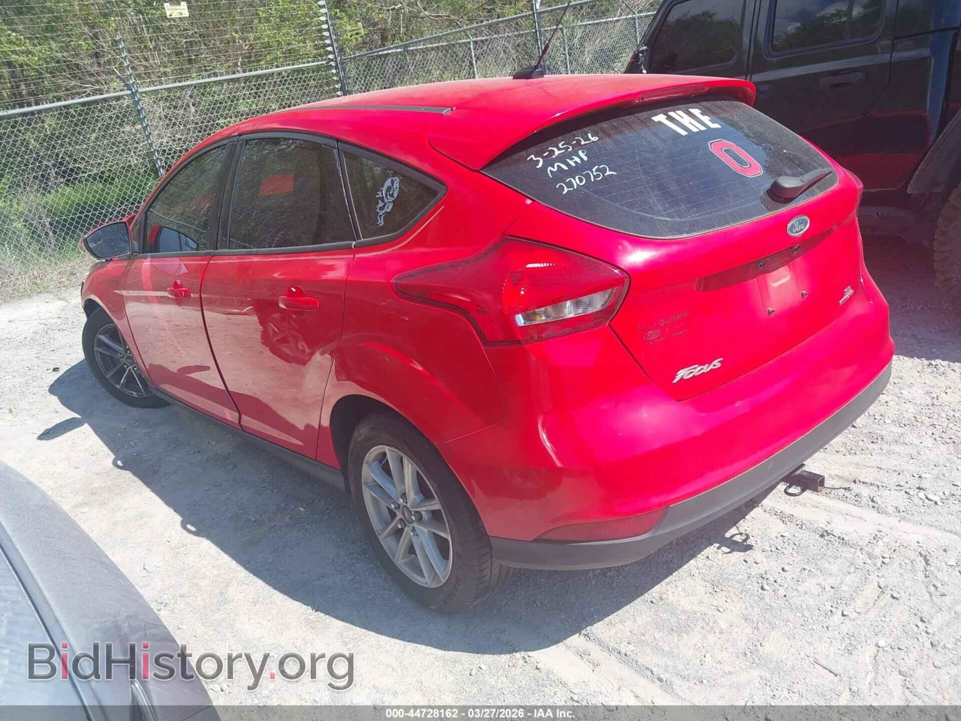 2015 FORD FOCUS - VIN: 1FADP3K2XFL270752 - Фото 3