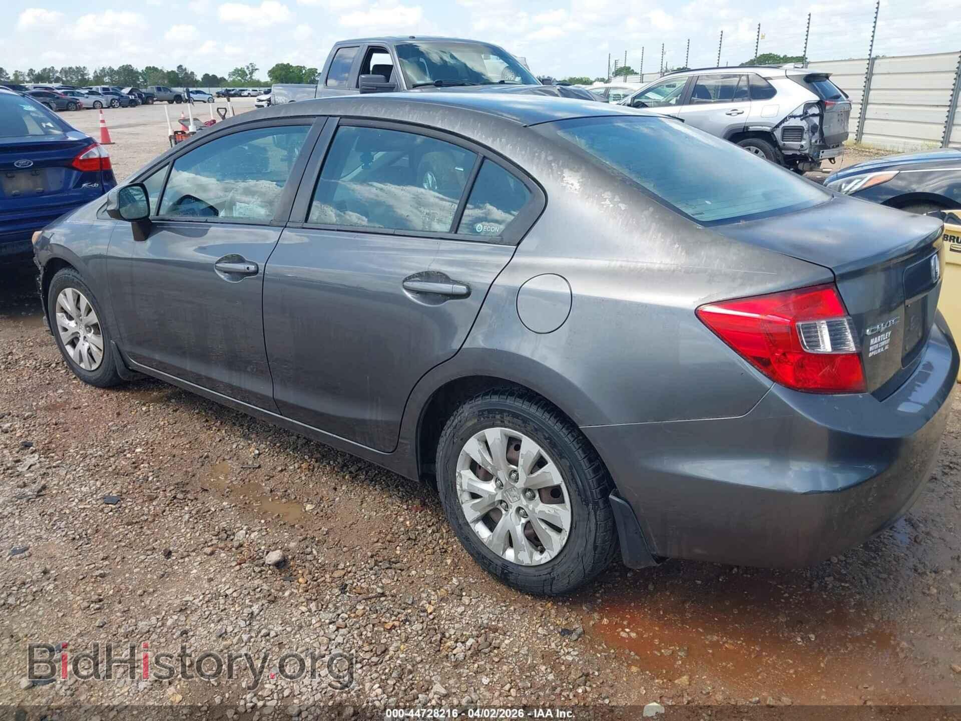 2012 HONDA CIVIC - VIN: 2HGFB2F55CH334724 - Фото 3