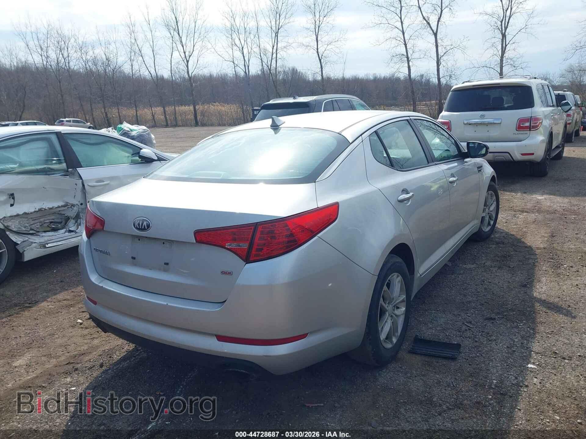 2013 KIA OPTIMA - VIN: KNAGM4A77D5392907 - Фото 4