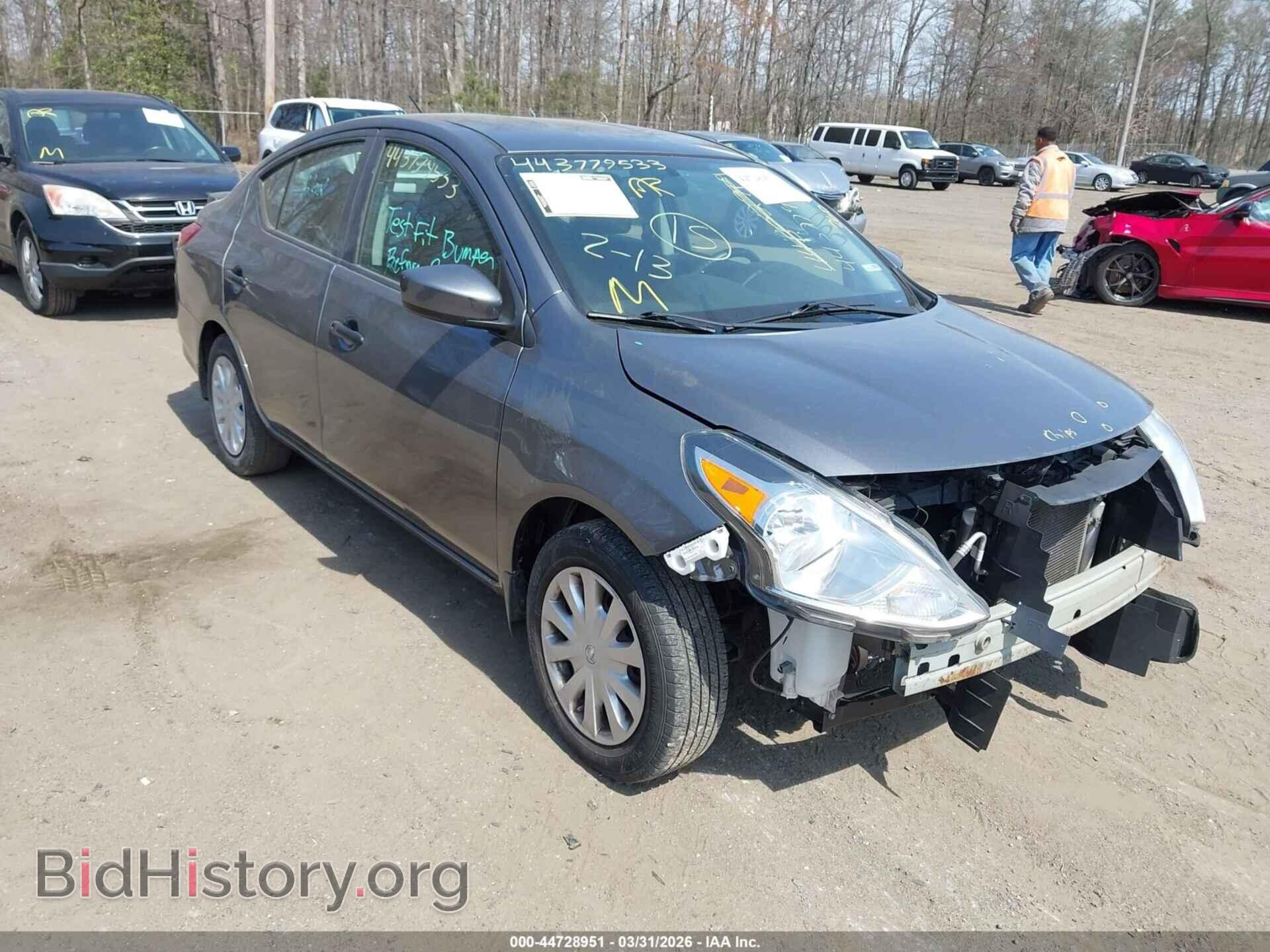Фотография 3N1CN7AP3KL804496 - NISSAN VERSA 2019