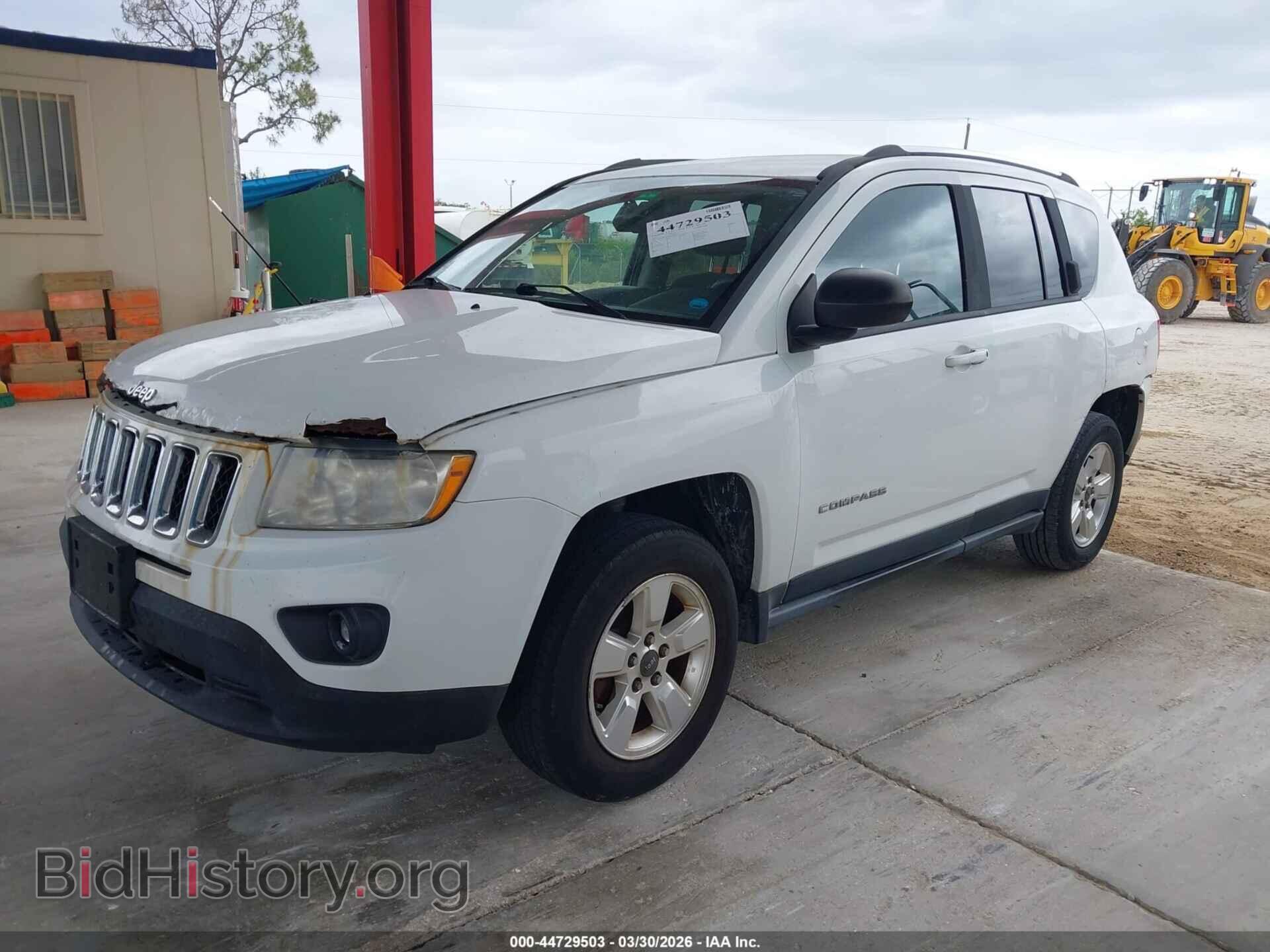 2013 JEEP COMPASS - VIN: 1C4NJCBA6DD130549 - Фото 2