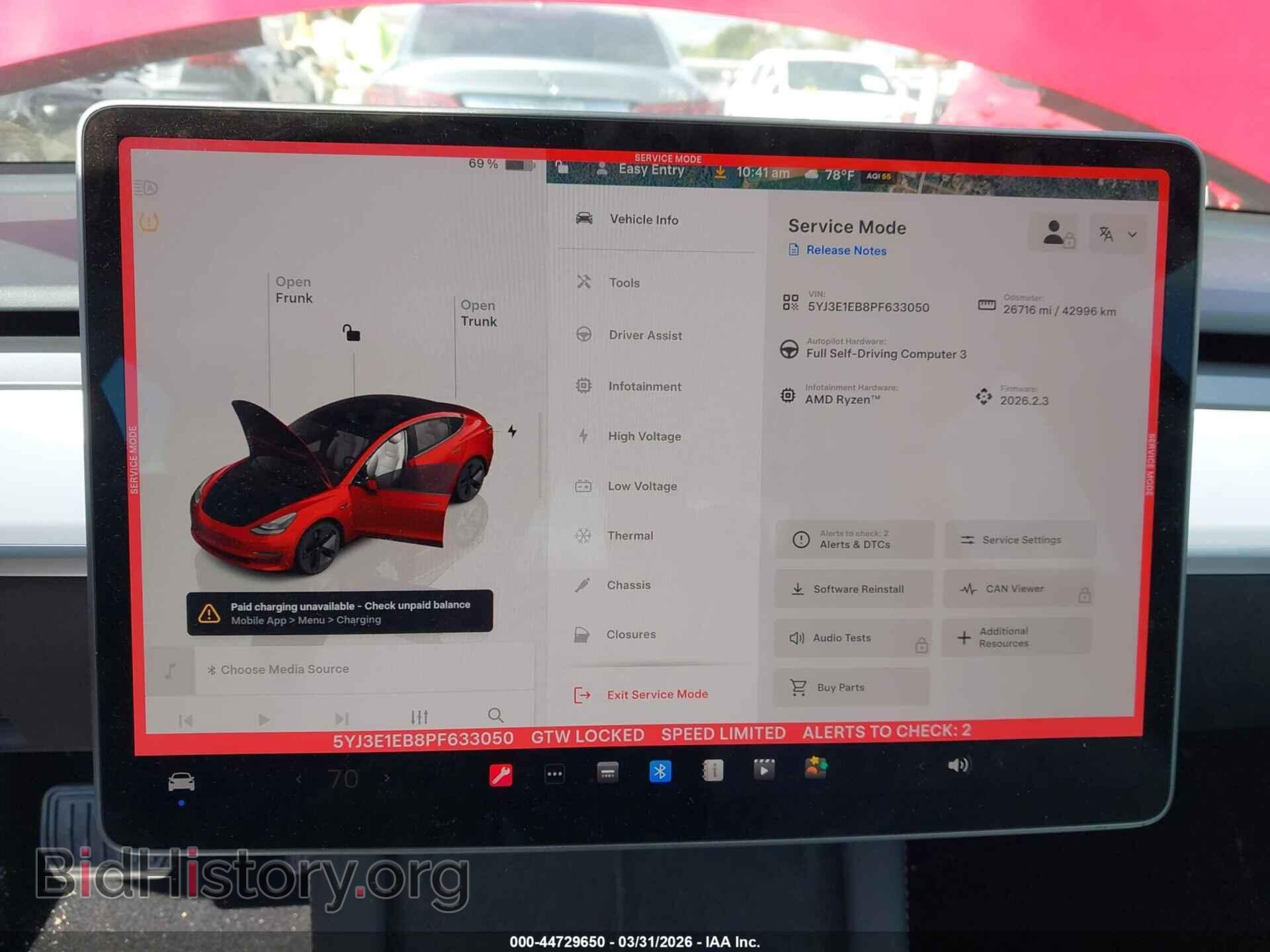 2023 TESLA MODEL 3 - VIN: 5YJ3E1EB8PF633050 - Фото 7