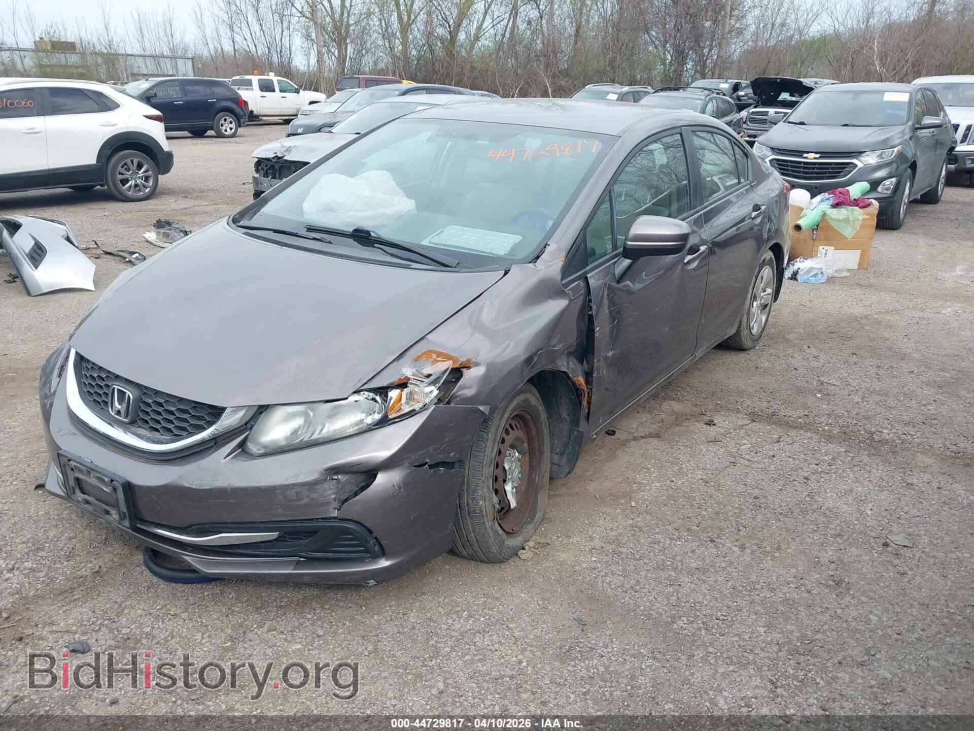 2014 HONDA CIVIC - VIN: 19XFB2F51EE006228 - Фото 2