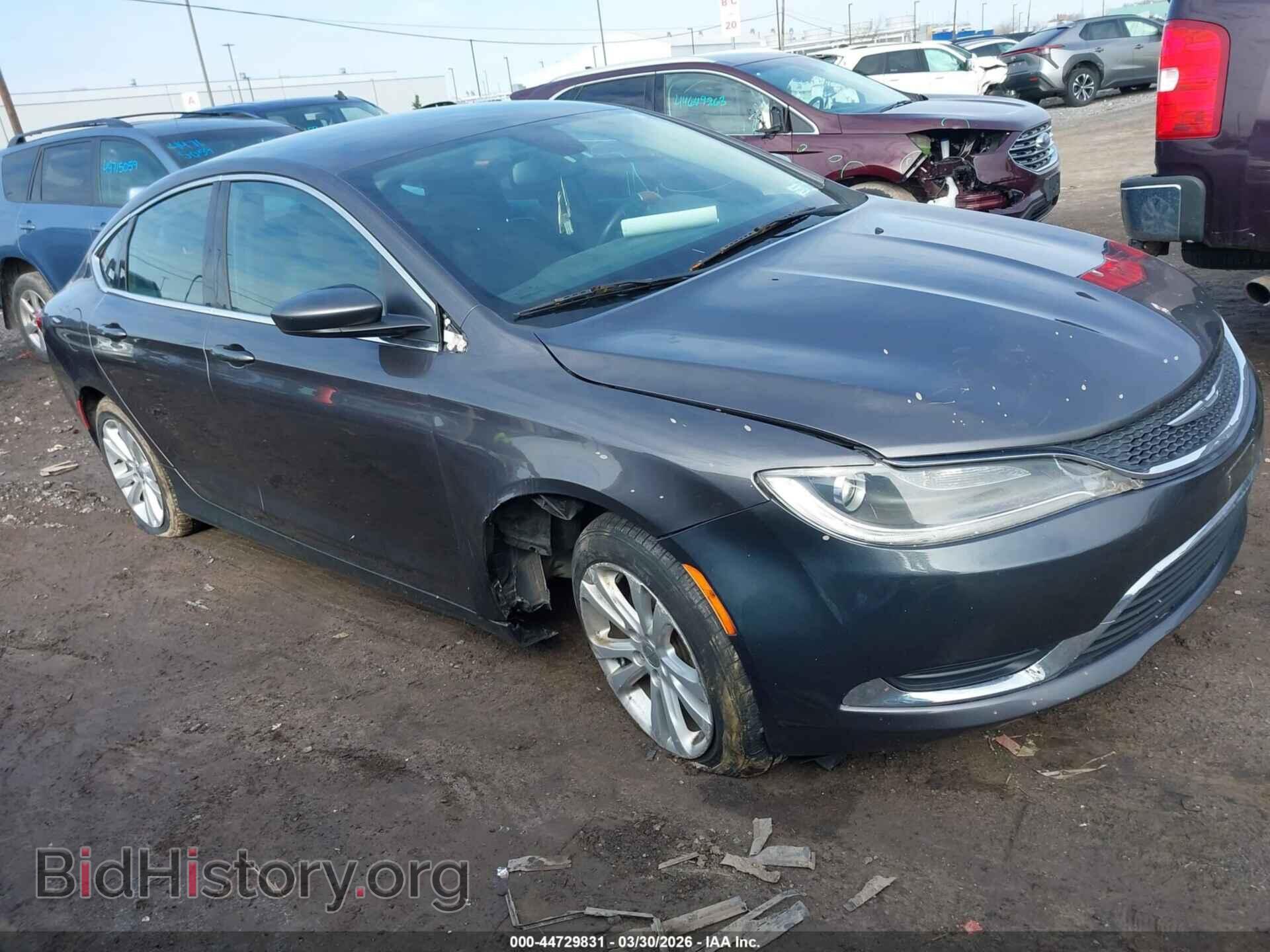 Фотография 1C3CCCAB6GN125320 - CHRYSLER 200 2016