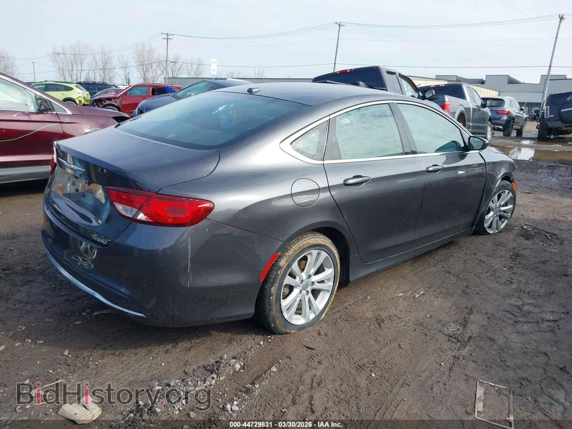 2016 CHRYSLER 200 - VIN: 1C3CCCAB6GN125320 - Фото 4