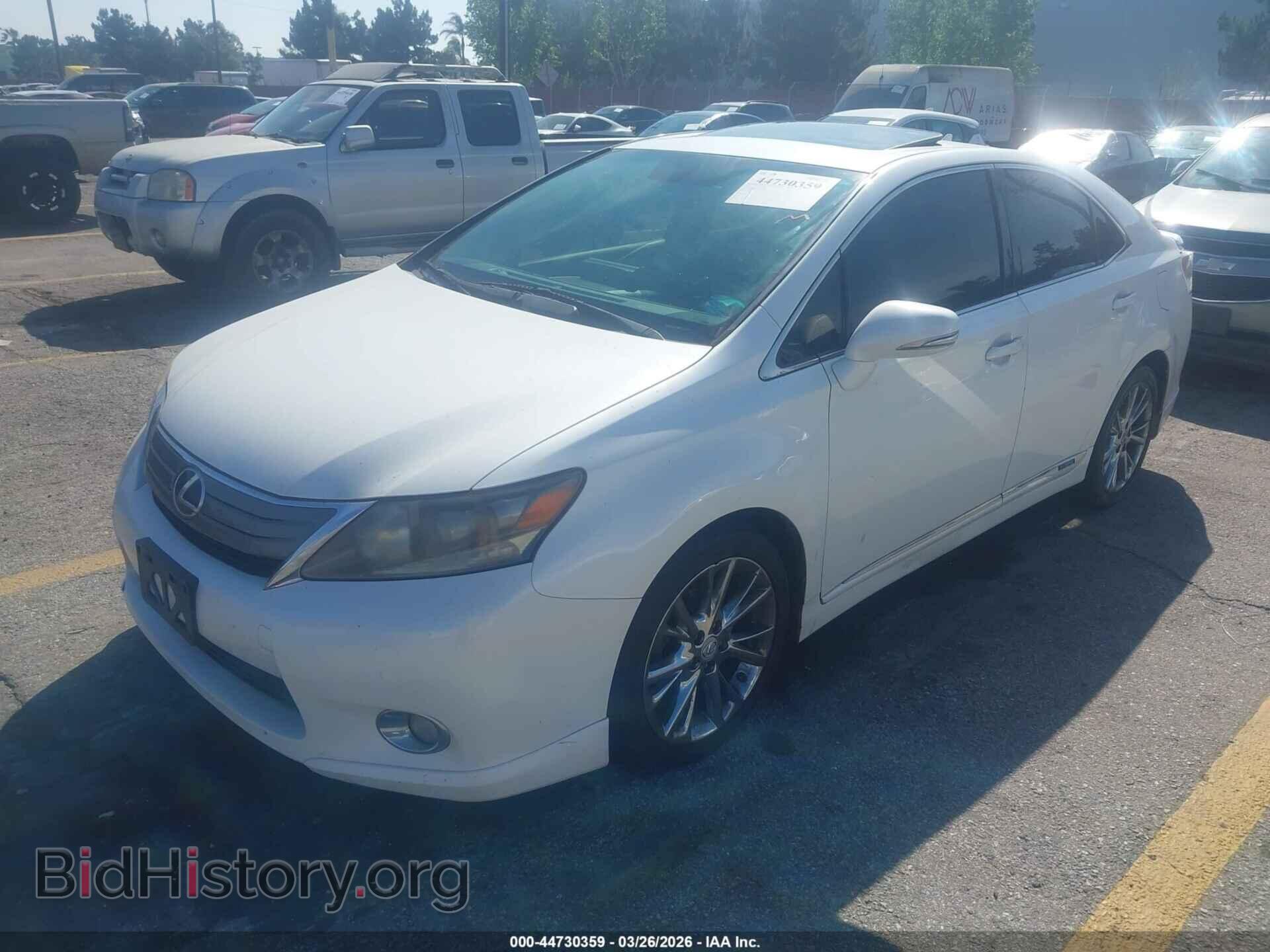 2010 LEXUS HS 250H - VIN: JTHBB1BA7A2016280 - Photo 2
