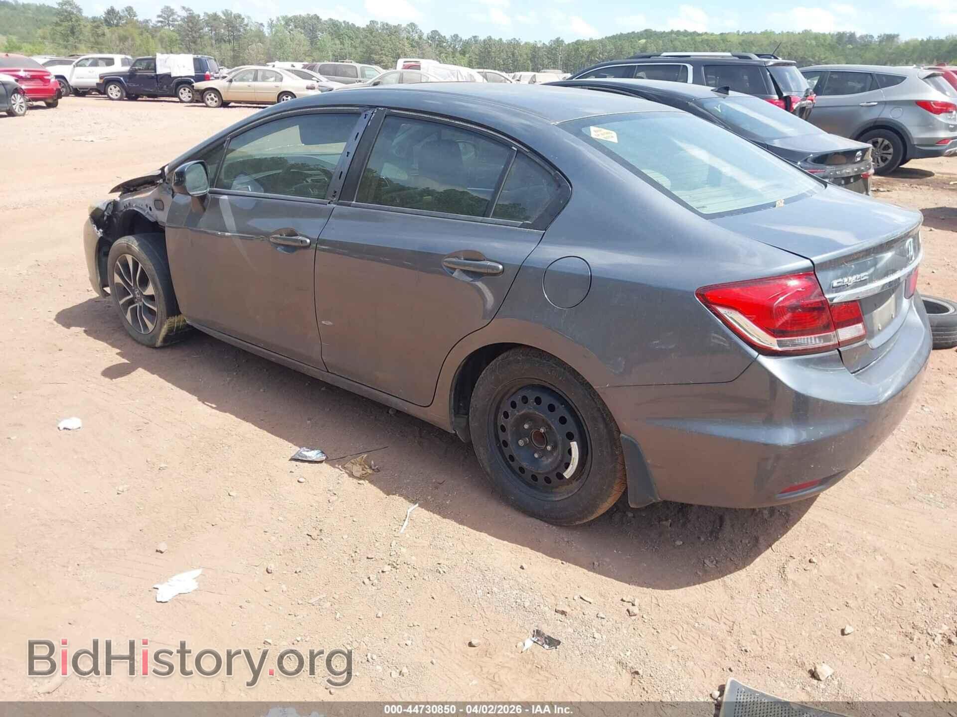 2013 HONDA CIVIC - VIN: 19XFB2F86DE022109 - Фото 3