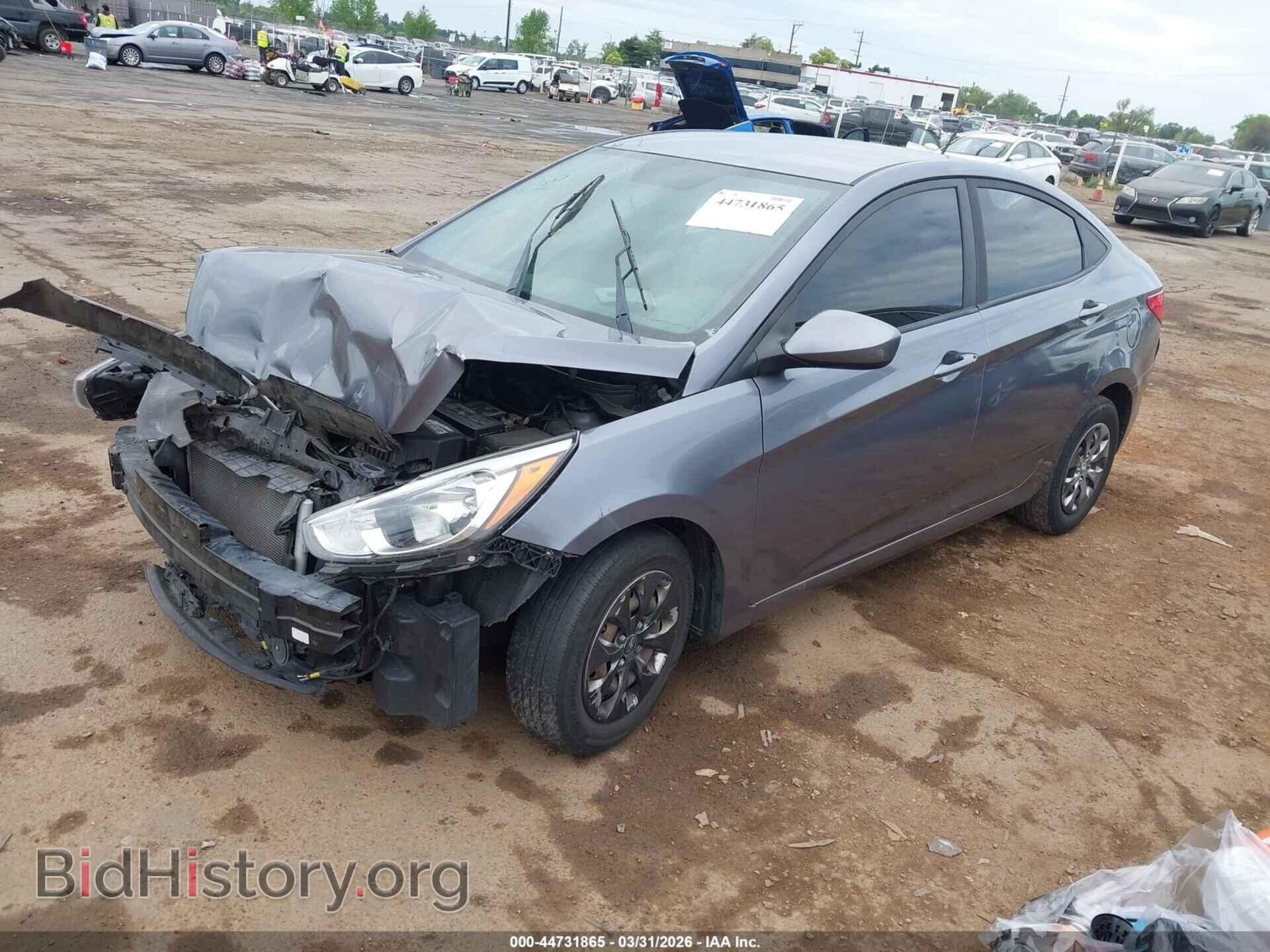 2016 HYUNDAI ACCENT - VIN: KMHCT4AE2GU151619 - Фото 2