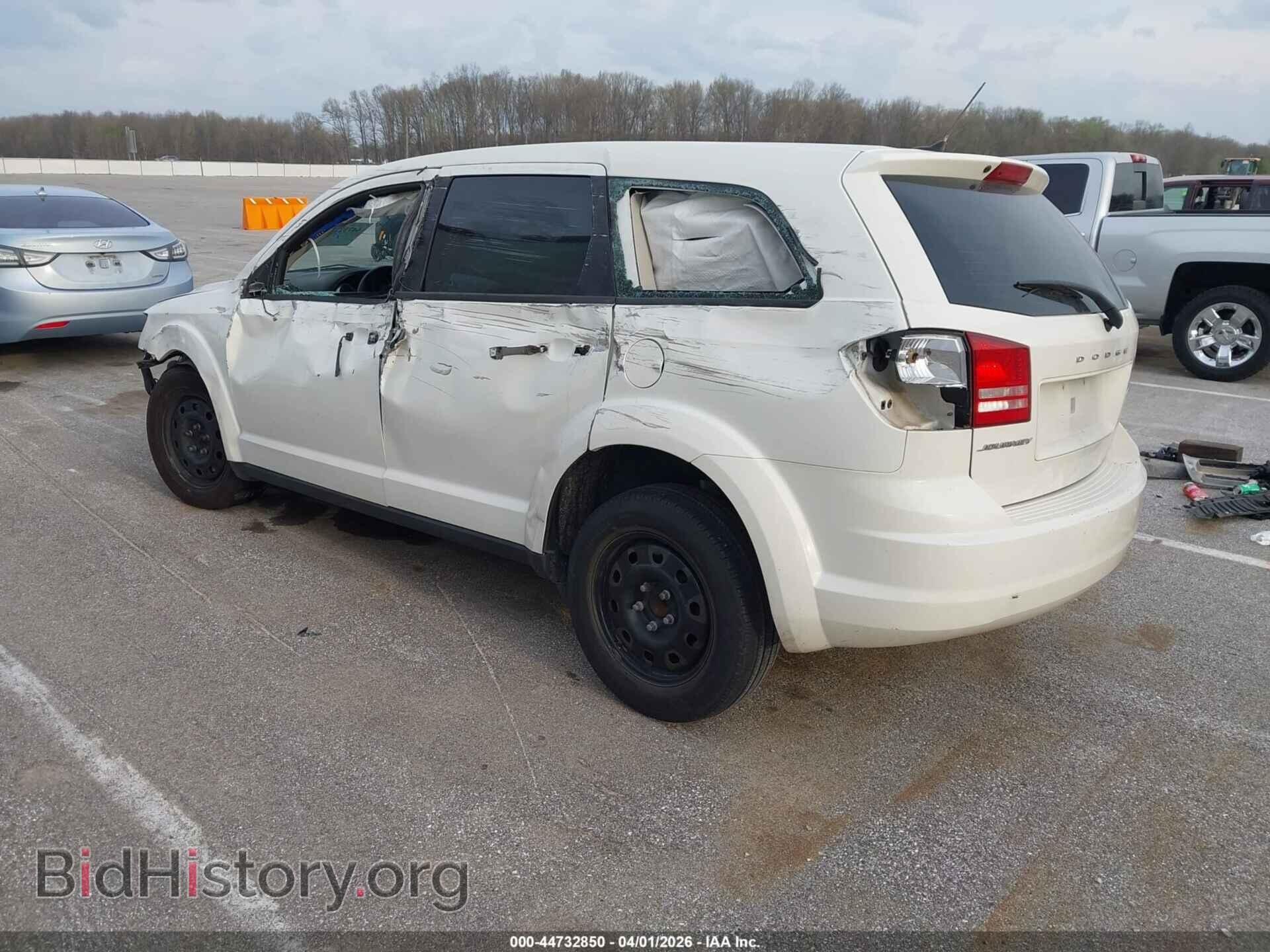 2014 DODGE JOURNEY - VIN: 3C4PDCAB1ET166140 - Фото 3