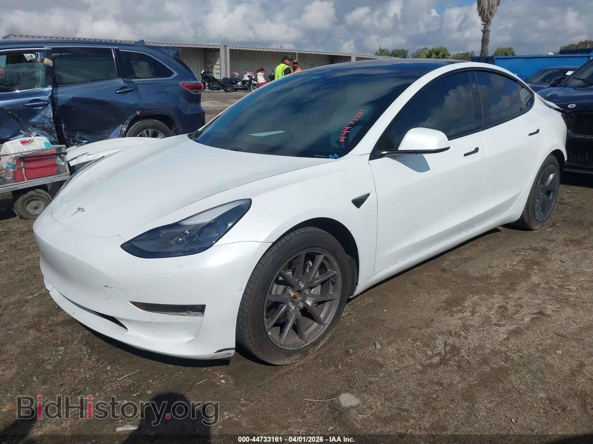 2021 TESLA MODEL 3 - VIN: 5YJ3E1EB4MF981438 - Фото 2