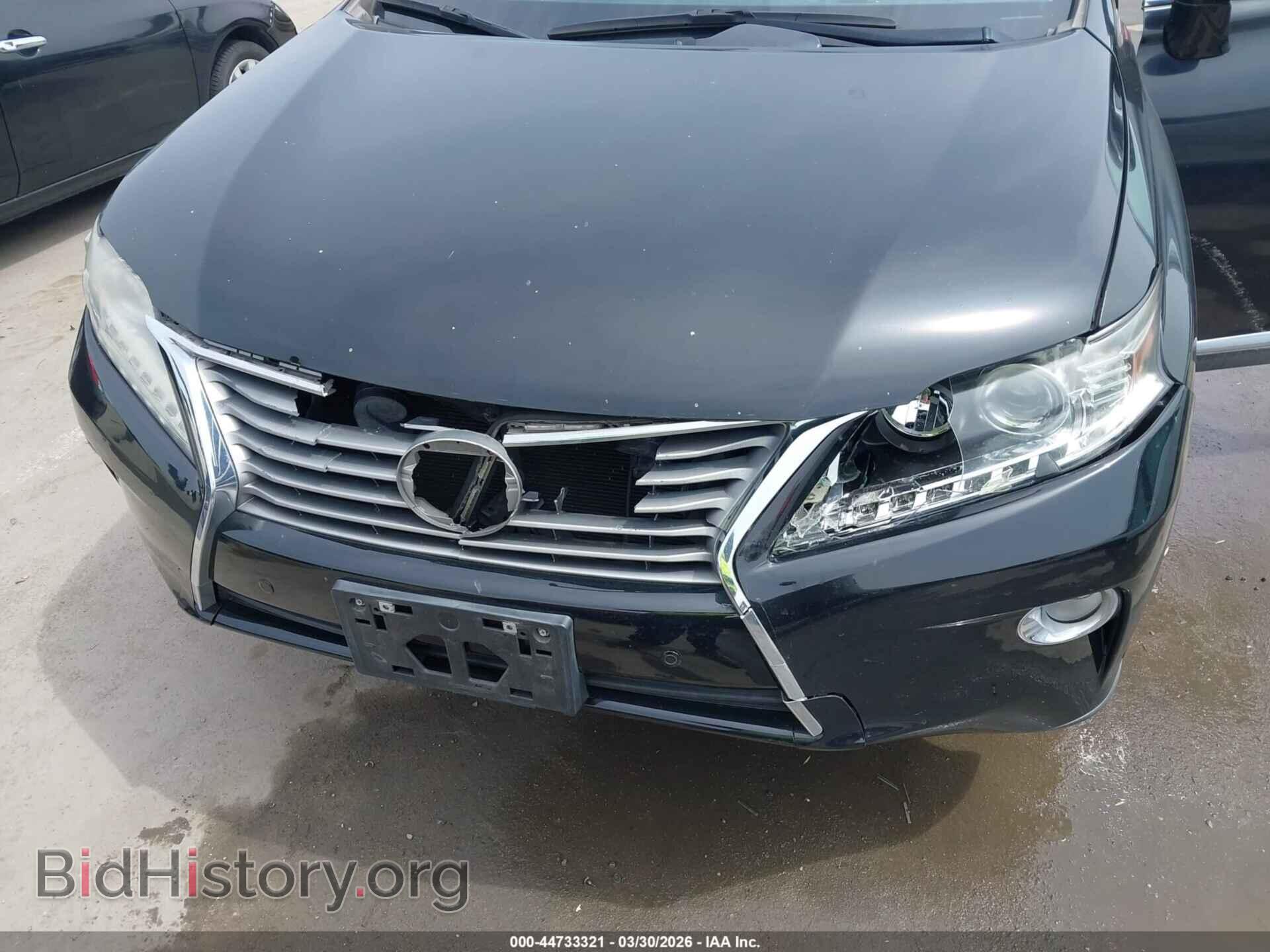 2013 LEXUS RX 350 - VIN: 2T2ZK1BA3DC098218 - Фото 6
