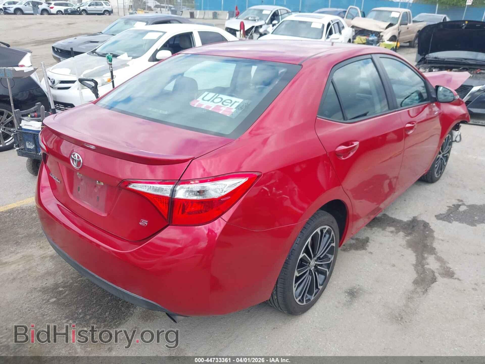2015 TOYOTA COROLLA - VIN: 5YFBURHE6FP296044 - Фото 4