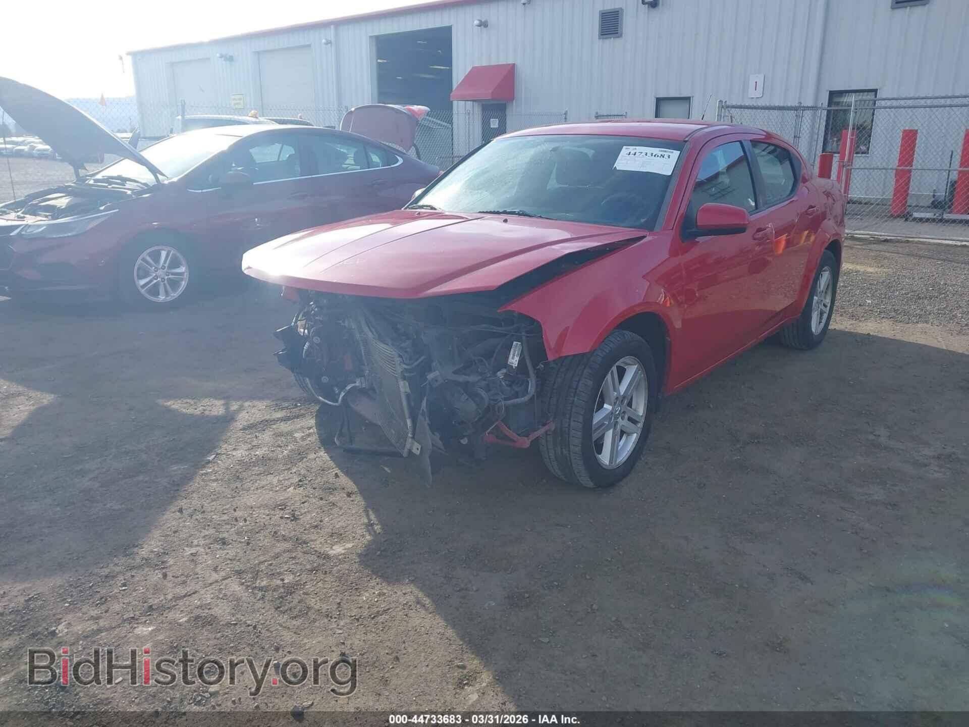 2011 DODGE AVENGER - VIN: 1B3BD1FB6BN531884 - Фото 2
