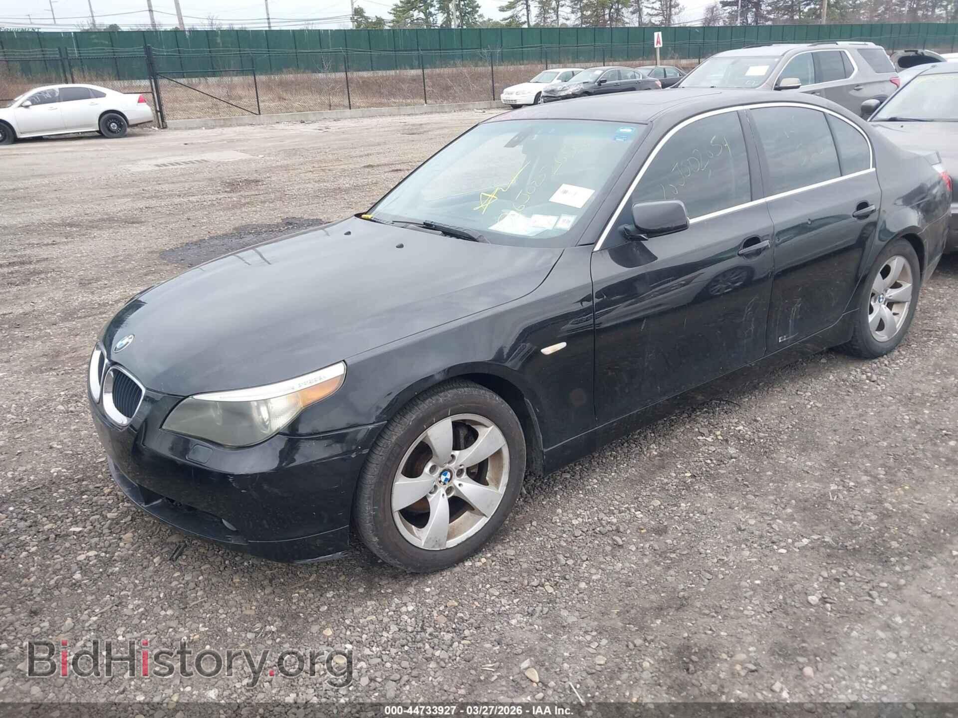 2005 BMW 525I - VIN: WBANA535X5B856647 - Фото 2