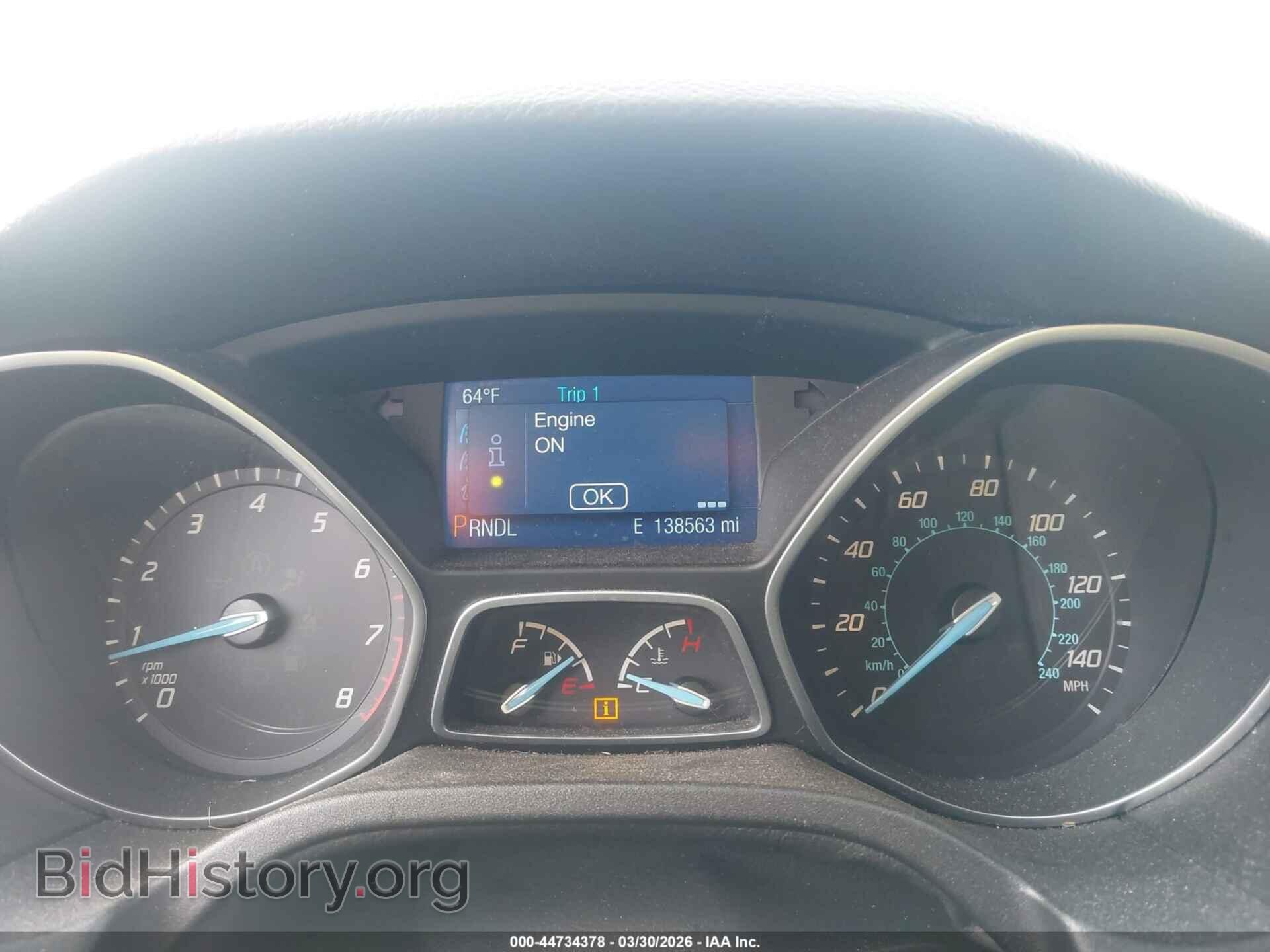 2014 FORD FOCUS - VIN: 1FADP3F21EL283592 - Фото 7