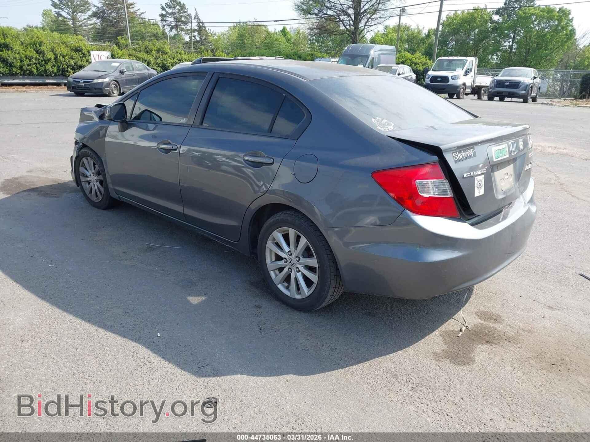 2012 HONDA CIVIC - VIN: 2HGFB2F95CH504647 - Фото 3