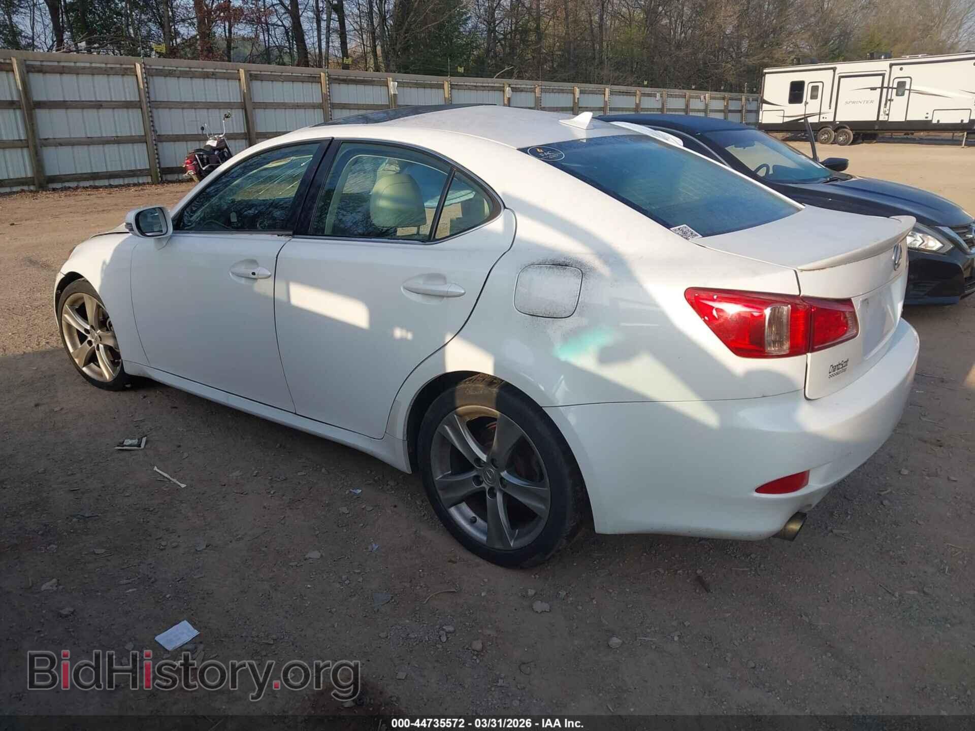 2012 LEXUS IS 250 - VIN: JTHBF5C29C5158618 - Фото 3