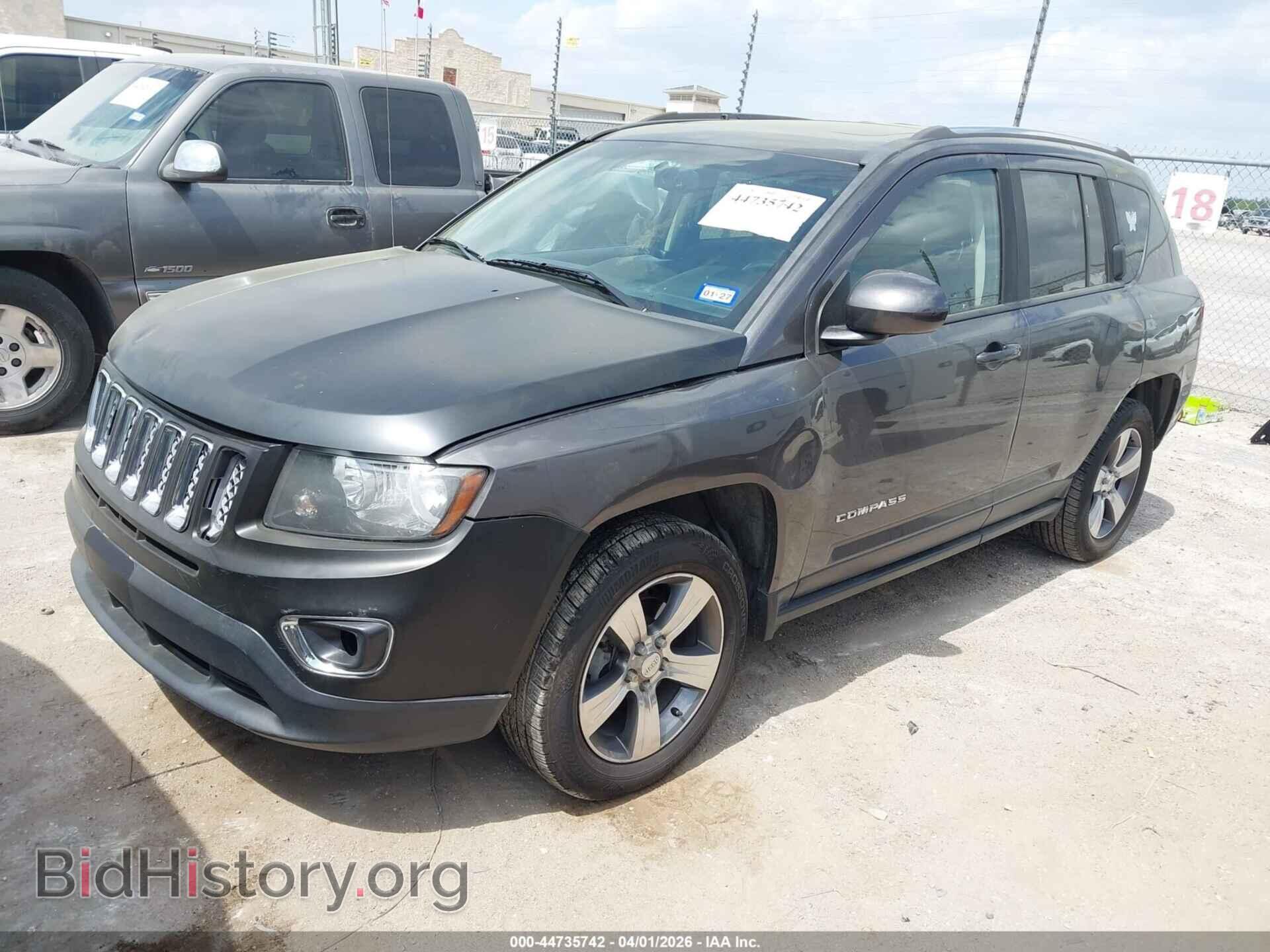 2016 JEEP COMPASS - VIN: 1C4NJCEA4GD789942 - Фото 2