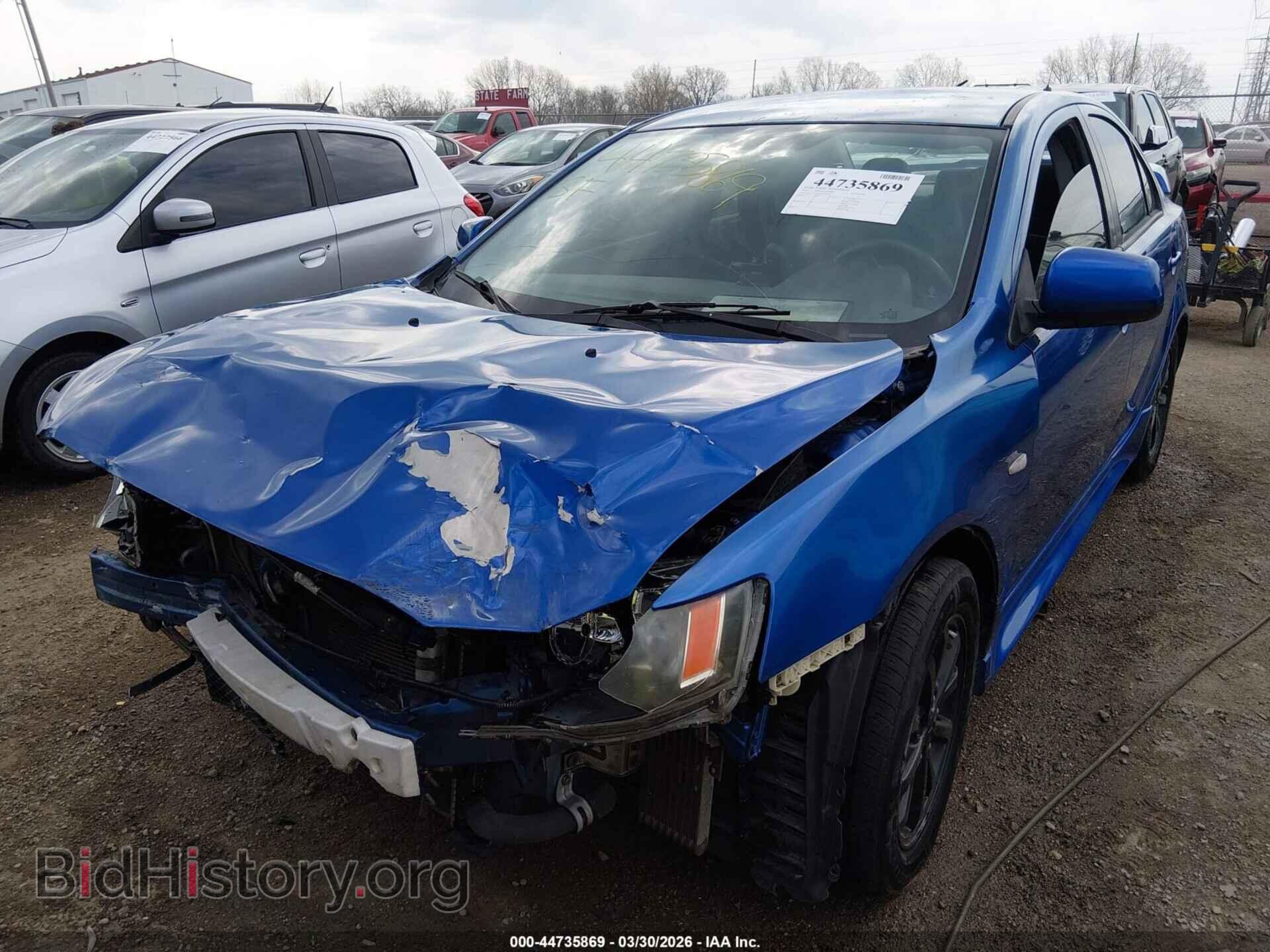 2012 MITSUBISHI LANCER - VIN: JA32V2FW4CU007479 - Фото 2