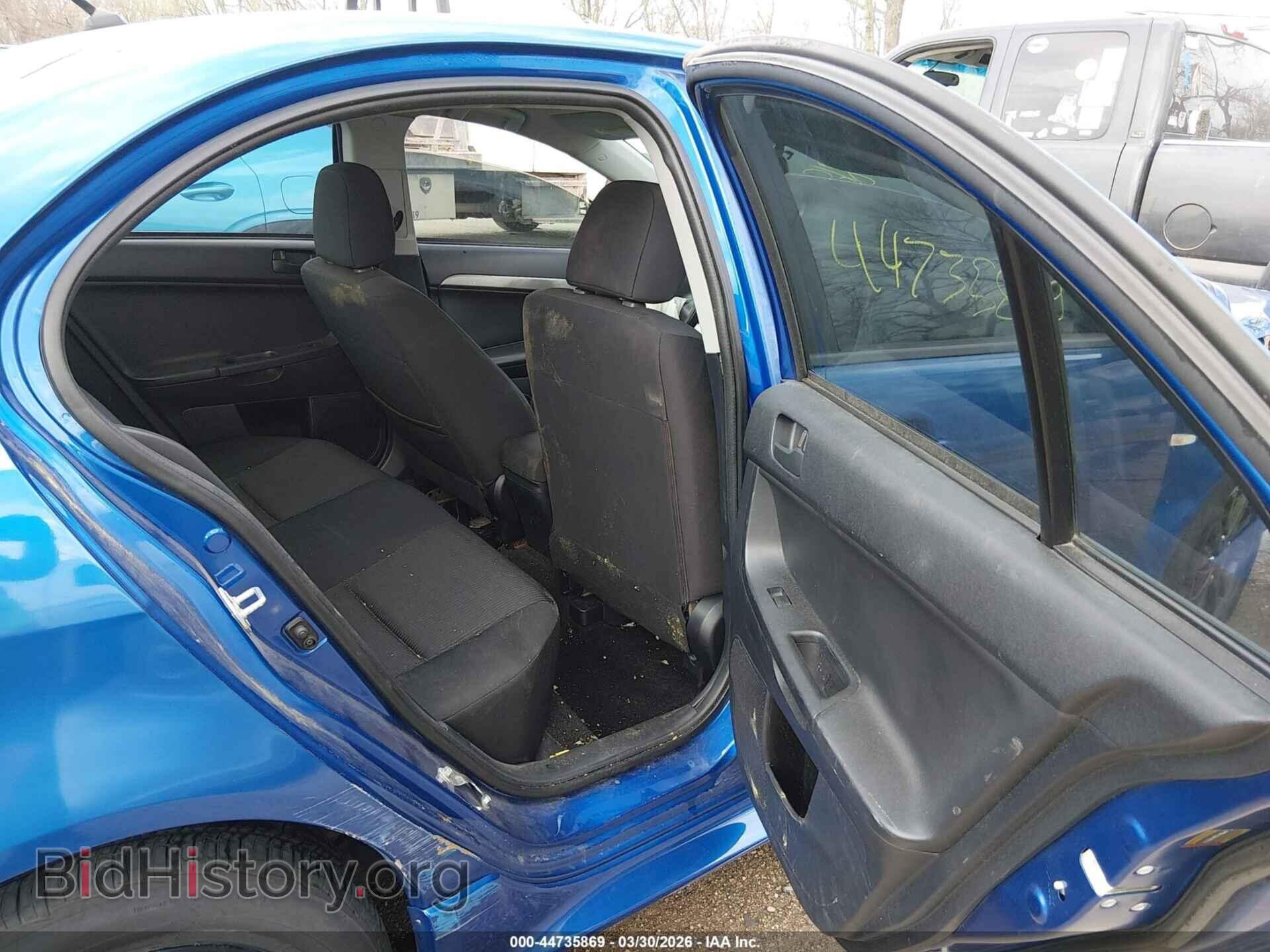 2012 MITSUBISHI LANCER - VIN: JA32V2FW4CU007479 - Фото 8