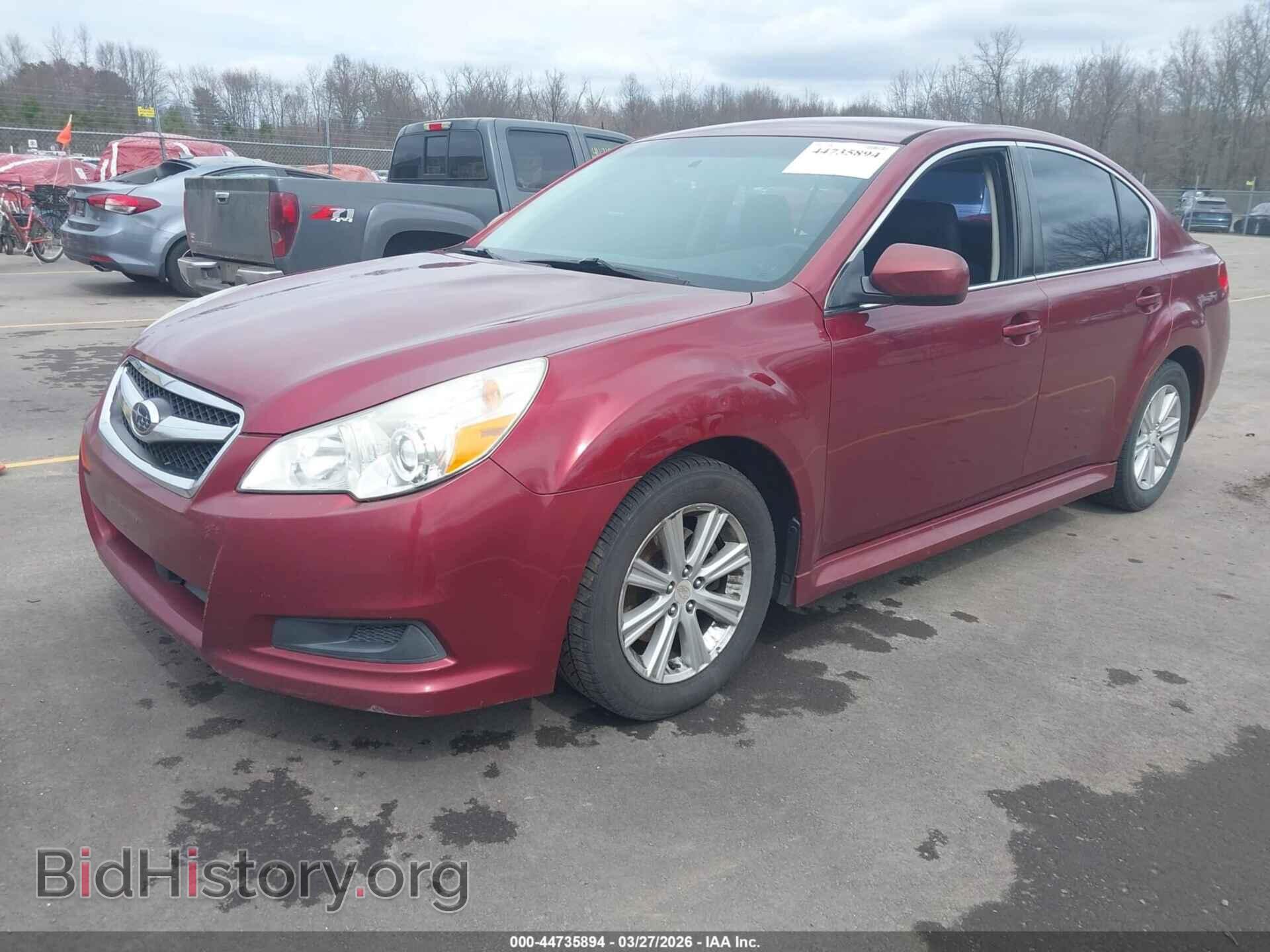 2012 SUBARU LEGACY - VIN: 4S3BMBC64C3025253 - Фото 2