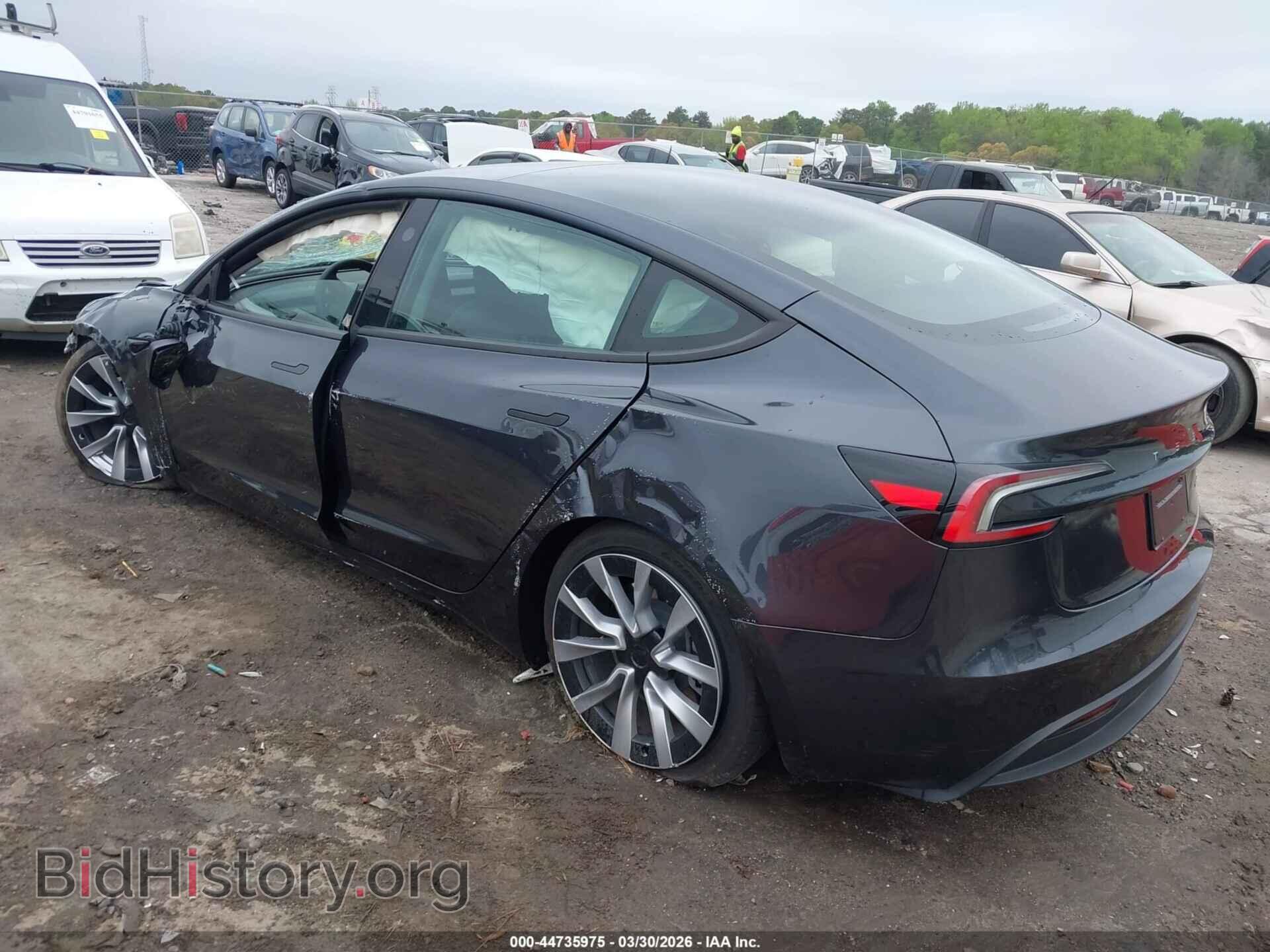 2025 TESLA MODEL 3 - VIN: 5YJ3E1EB5SF897979 - Photo 3